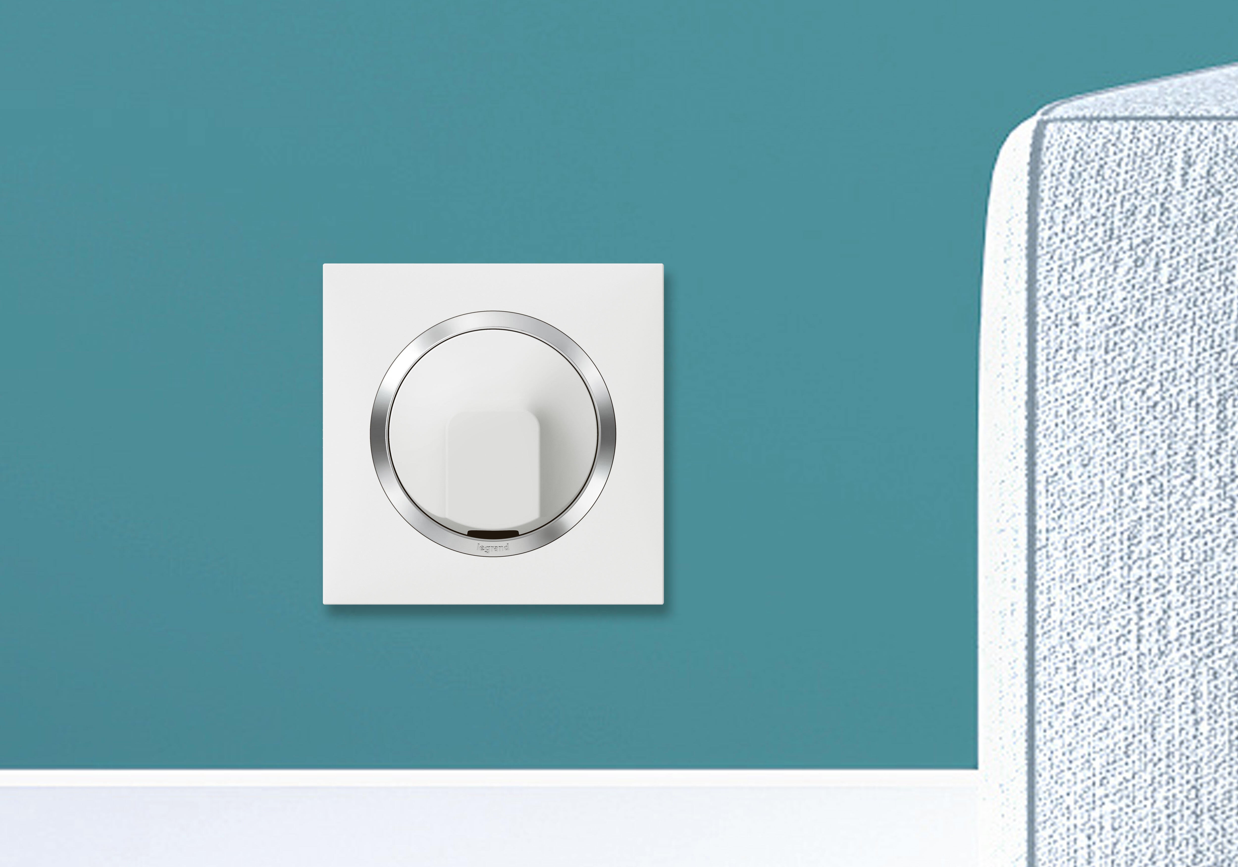 Sortie de câble complet Dooxie, LEGRAND blanc - 3