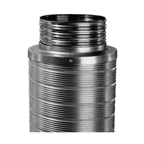Conduit double paroi isolé Diam. 130 mm Ep. 2 mm CHEMINEES POUJOULAT