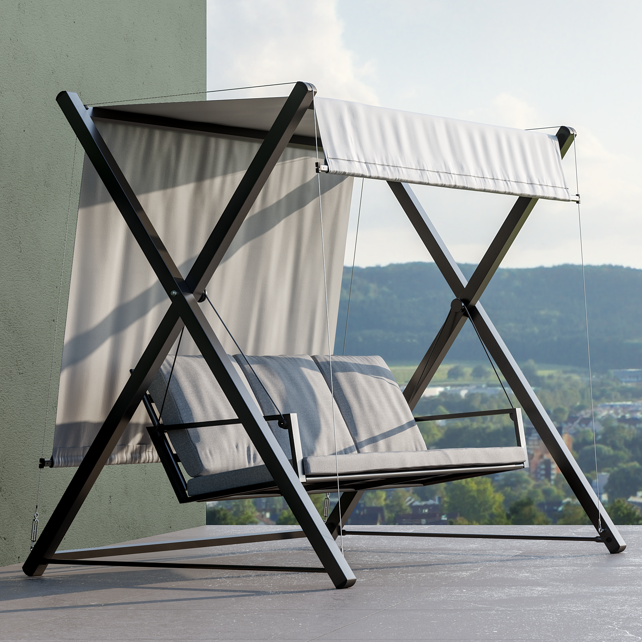 material swing-cinza-odyssea - 0