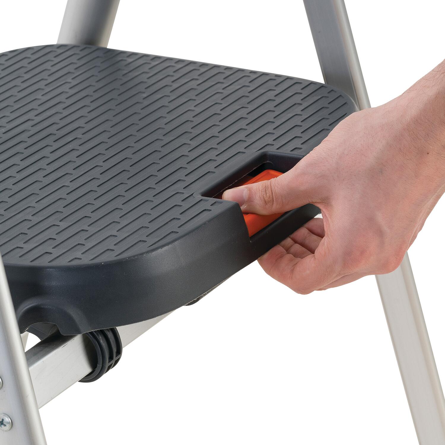 Scaletta GIERRE Dekorstep in alluminio 3 gradini 150 kg - 5