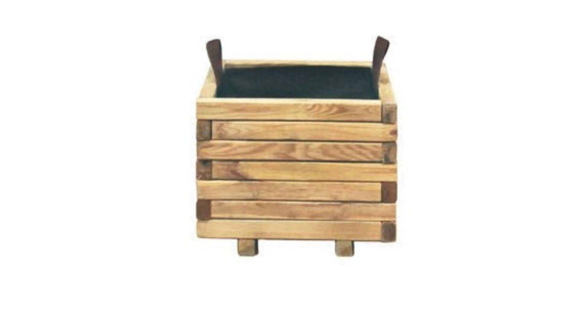 Fioriera GLADYS in legno marrone H 30.5 cm L 90 x P 40 cm - 3