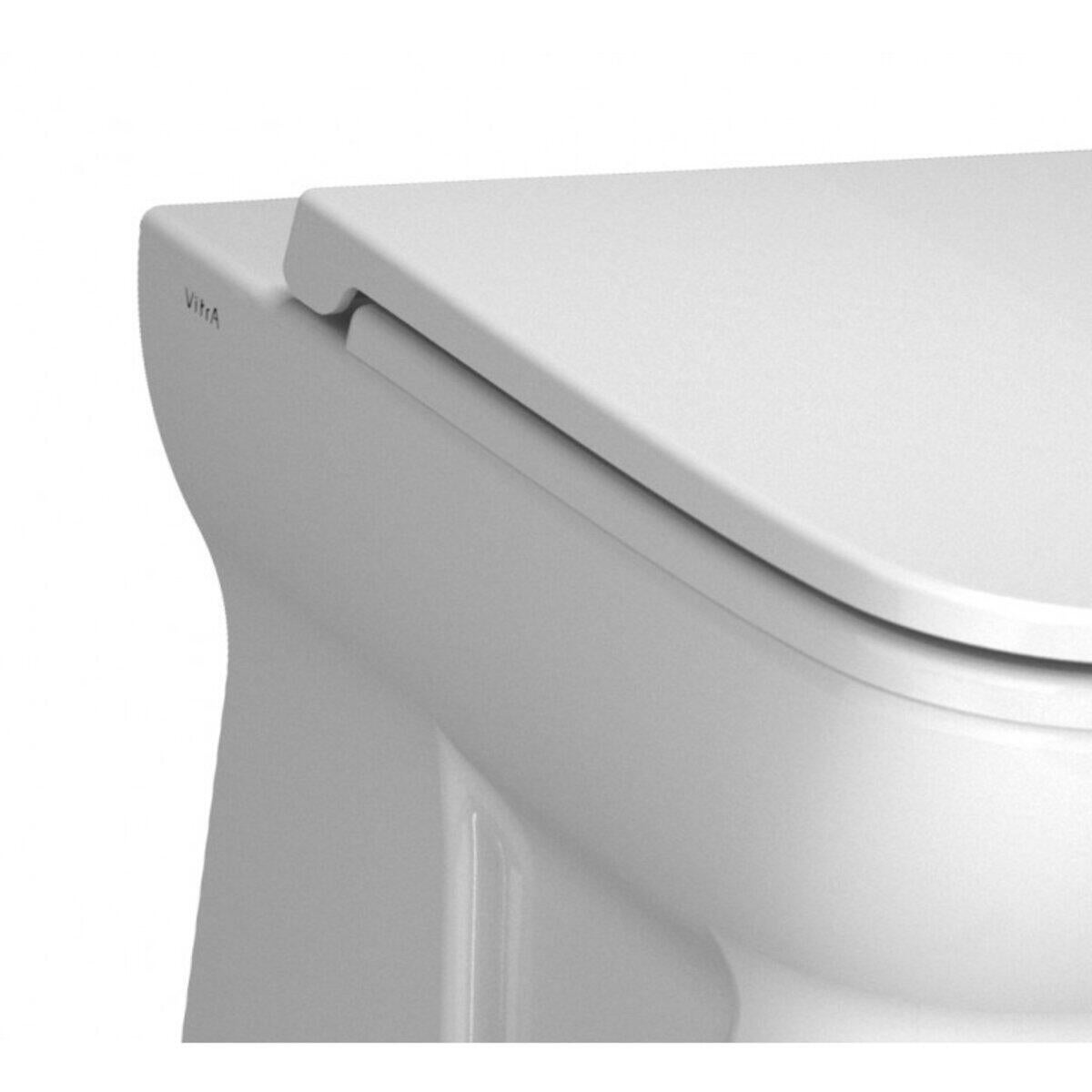 Vaso WC filomuro VITRA s20, sedile escluso P 54 x L 36 x H 40 cm bianco lucido - 3