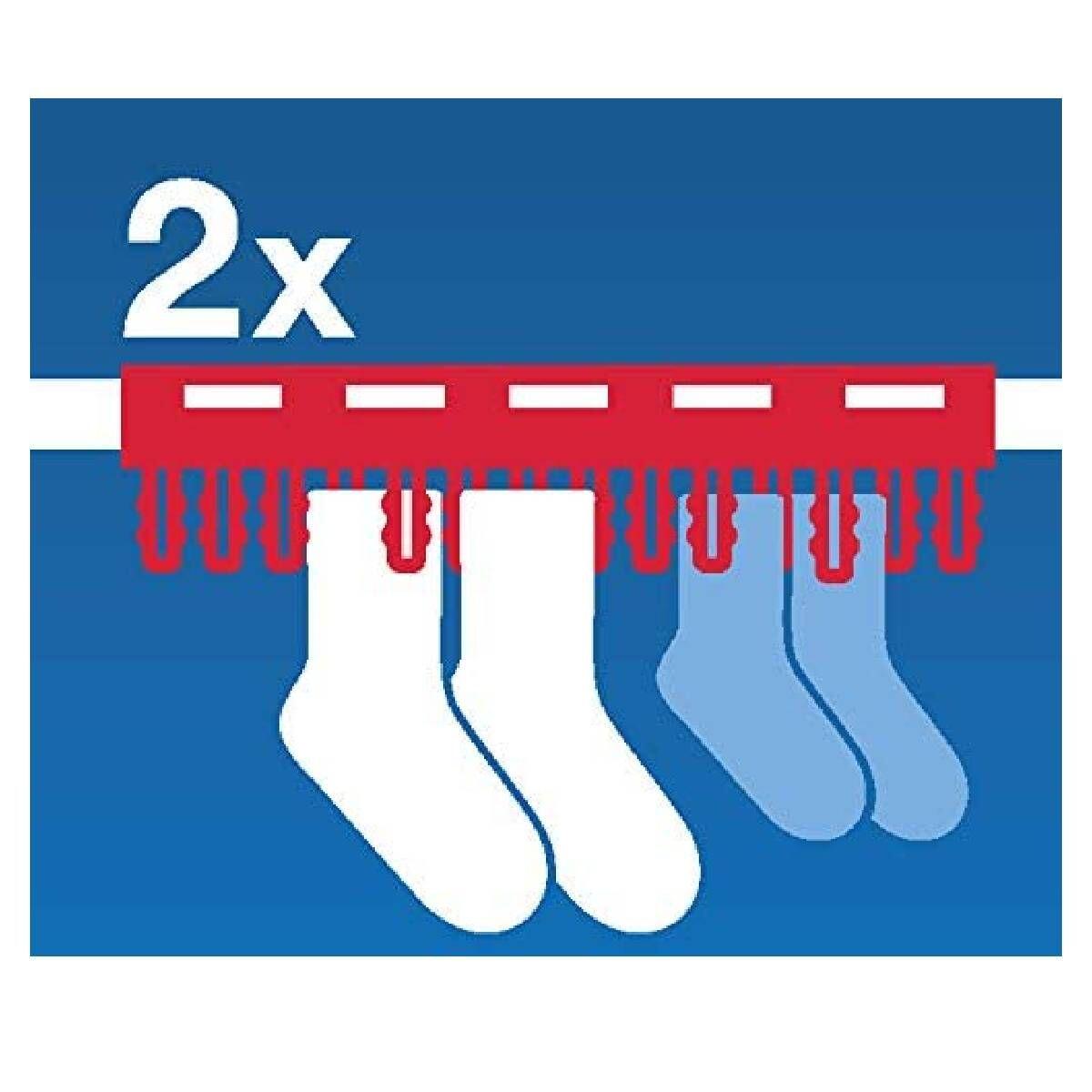 Stendibiancheria da appoggio con battenti dritto LEIFHEIT Classic Siena 200 Easy da interno / esterno estensibile e pieghevole in alluminio grigio / argento L N/A cm - 5