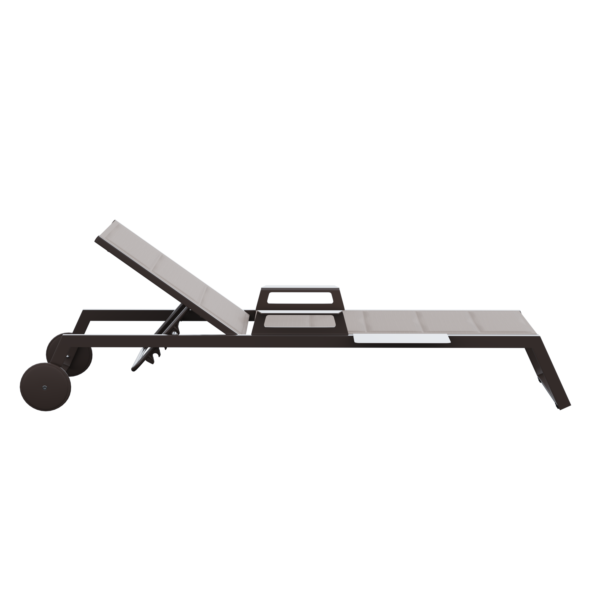 Espreguiçadeira de alumínio NATERIAL ODYSSEA II MOKA - 11