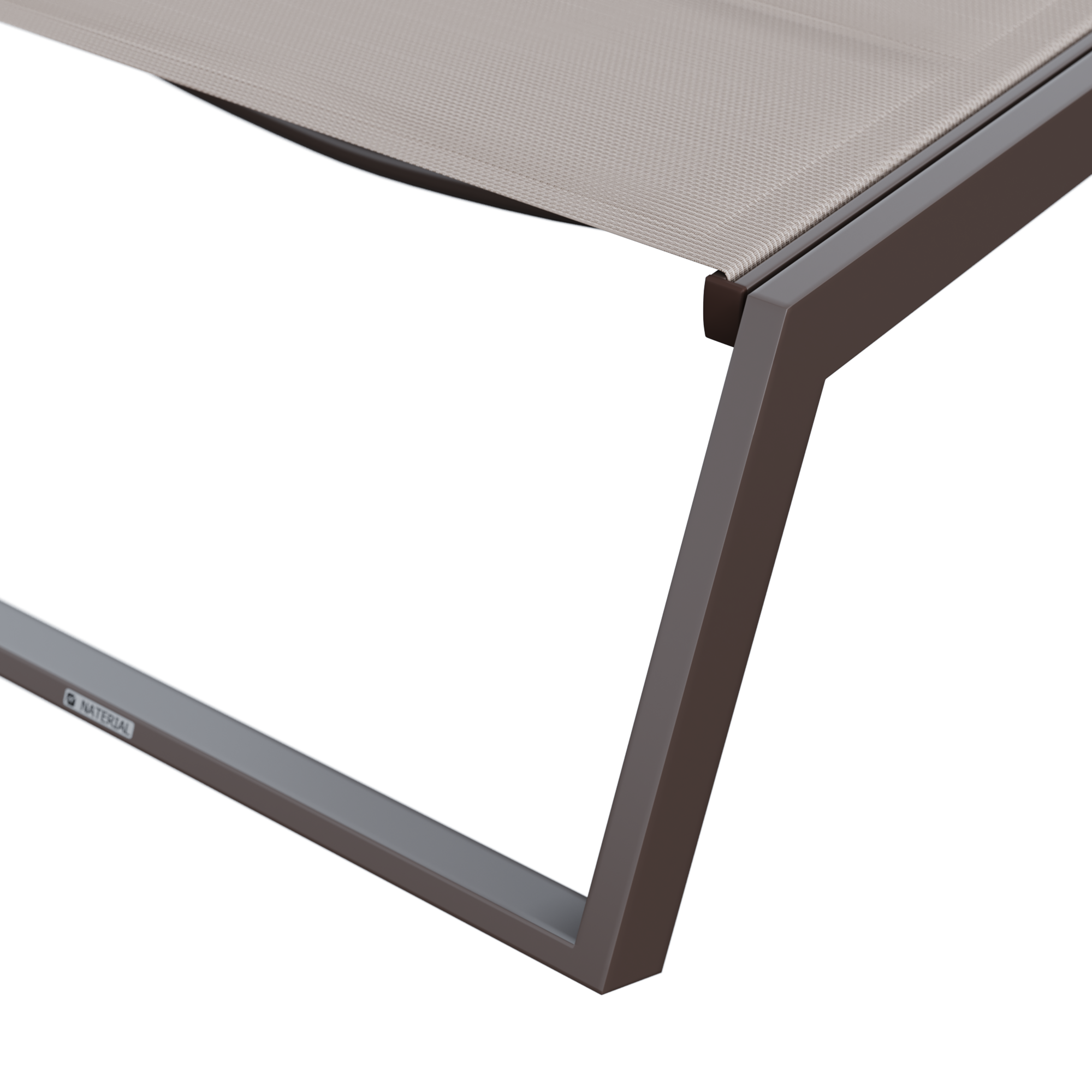 Espreguiçadeira de alumínio NATERIAL ODYSSEA II MOKA - 25