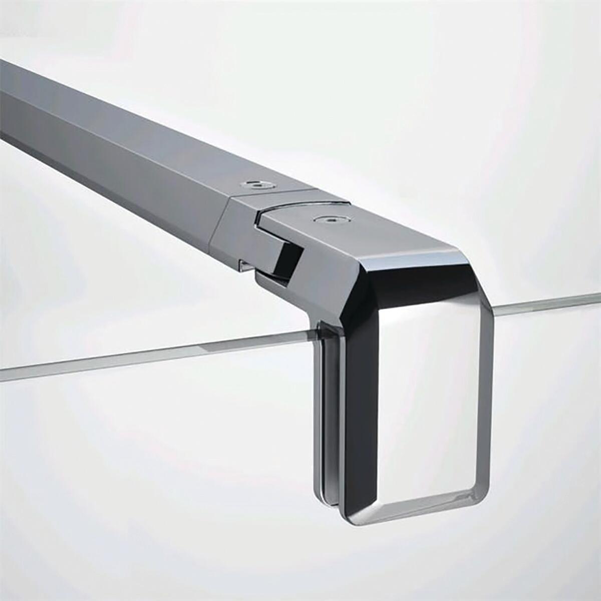 Box doccia walk-in Neo, vetro 8 mm, L 118-119.5 cm x H 200 cm, profilo cromo - 10