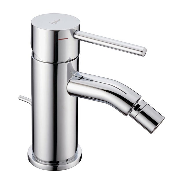 Rubinetto per bidet getto laminare cristallino TAYRONA HUBER cromato lucido