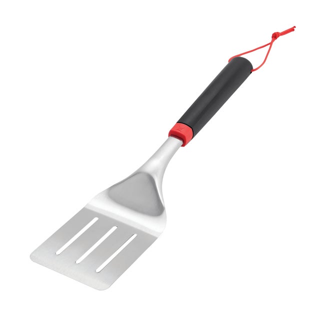 Pinza per barbecue in acciaio cromato WEBER L 40.5 x L 5.1 x H 9.2 cm