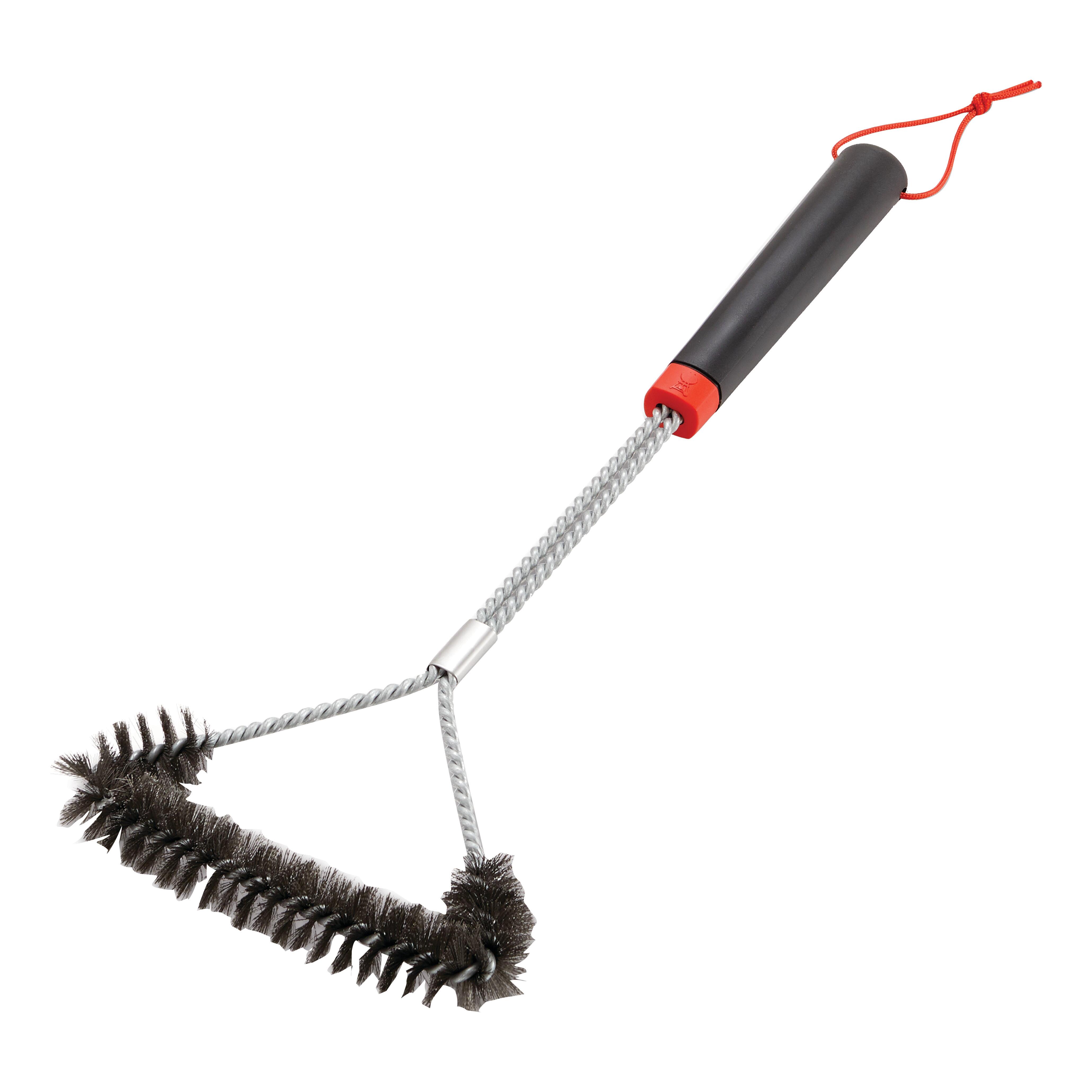 Spazzola per barbecue WEBER  SPAZZOLA GRANDE ACCIAIO 46 CM - 3