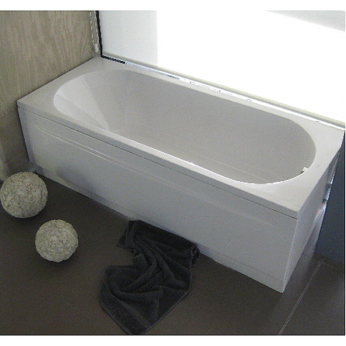 Vasca rettangolare Nerea bianco 170 x 70 cm SANYCCES - 2