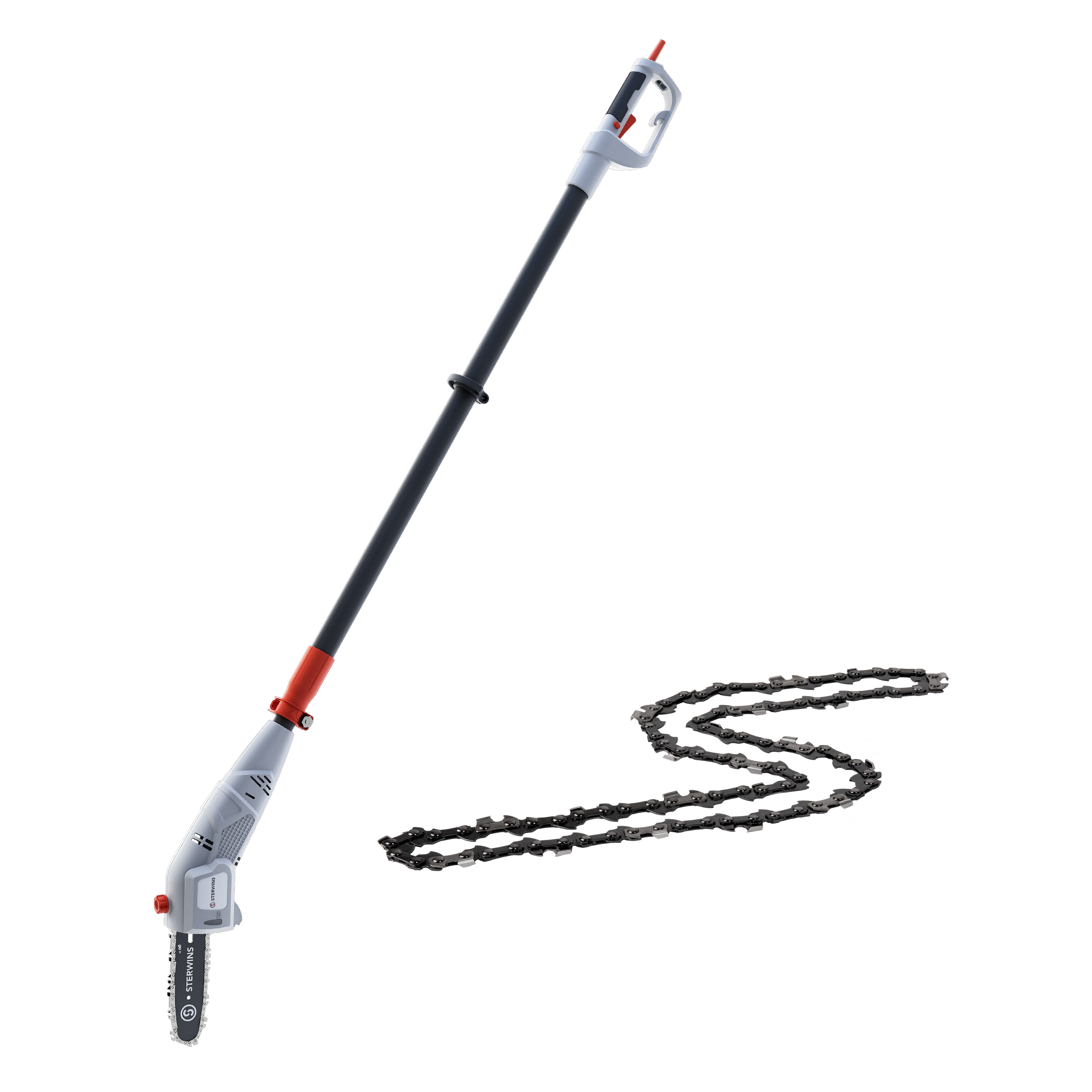 Motosierra pértiga eléctrica sterwins 750 w 20 cm largo espada + cadena