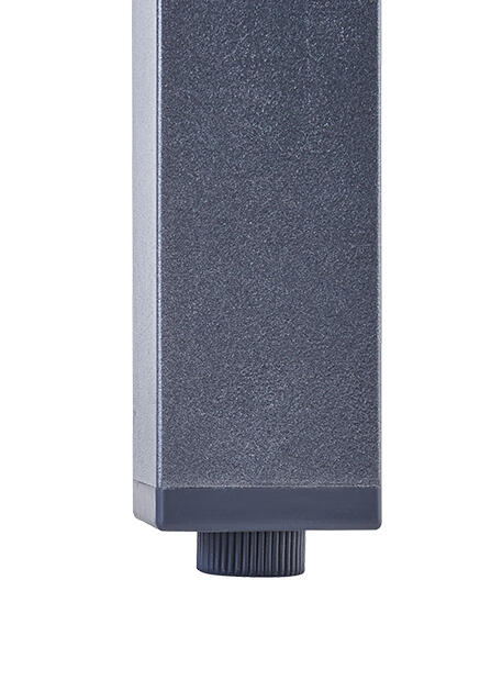 Tavolo da giardino allungabile Odyssea II NATERIAL in alluminio antracite con piano in vetro per 6 persone 180/240x100cm - 27