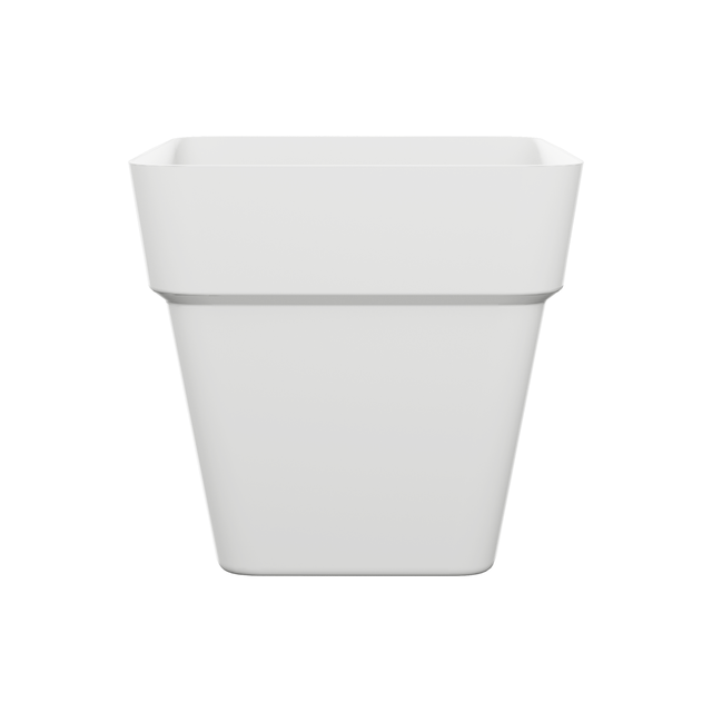 Lot De 3 Soucoupes Carrées Pour Pots De Fleurs - 30x30 Cm - Bac Récupérateur D'Eau