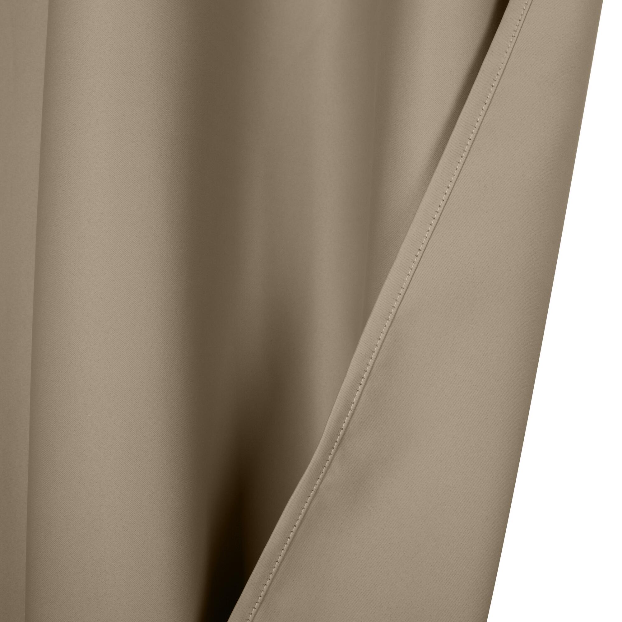 Rideau occultant, Alycia, taupe H.280 x l.140 cm INSPIRE - 7