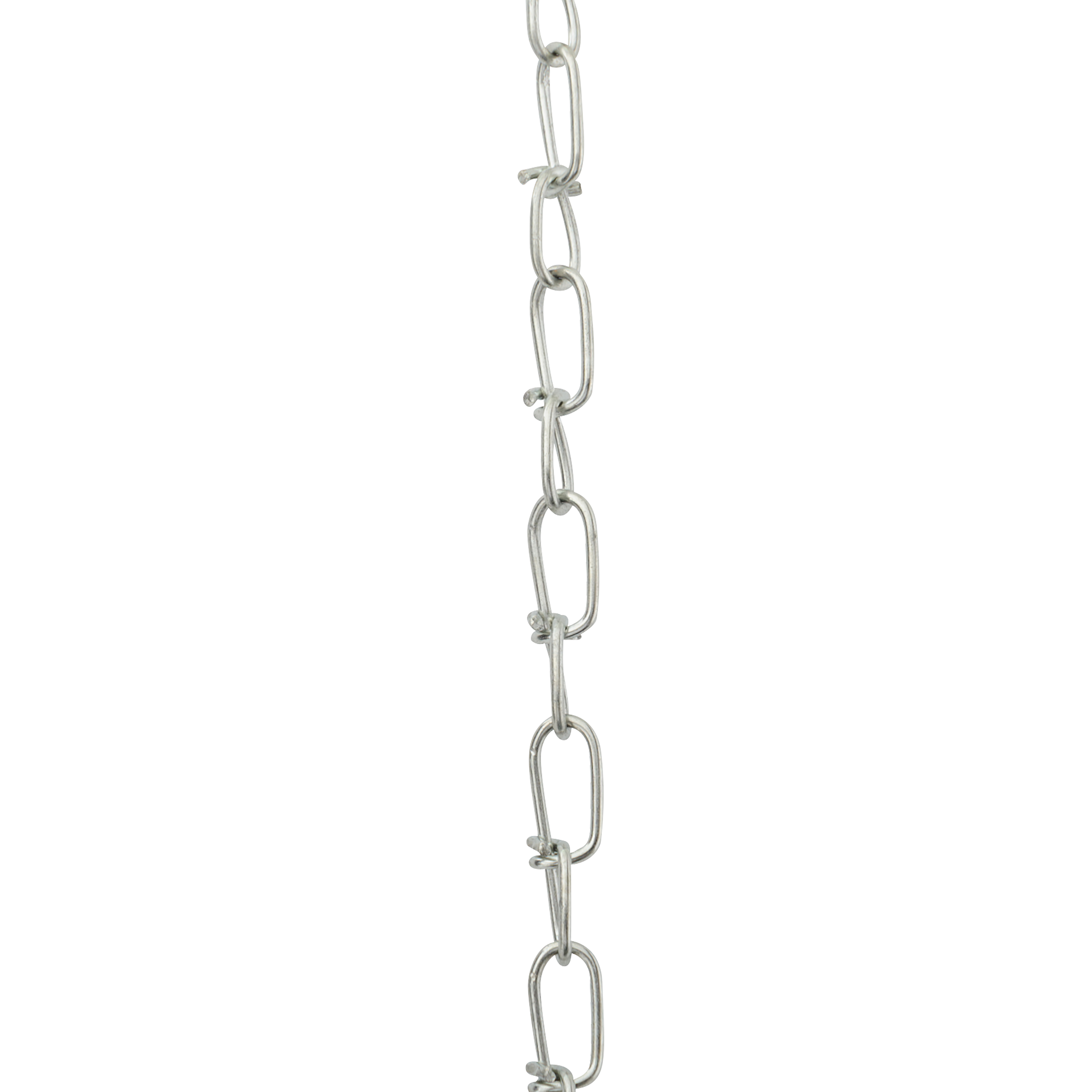 Cadena con forma de trenzado de acero y 2.5 m
