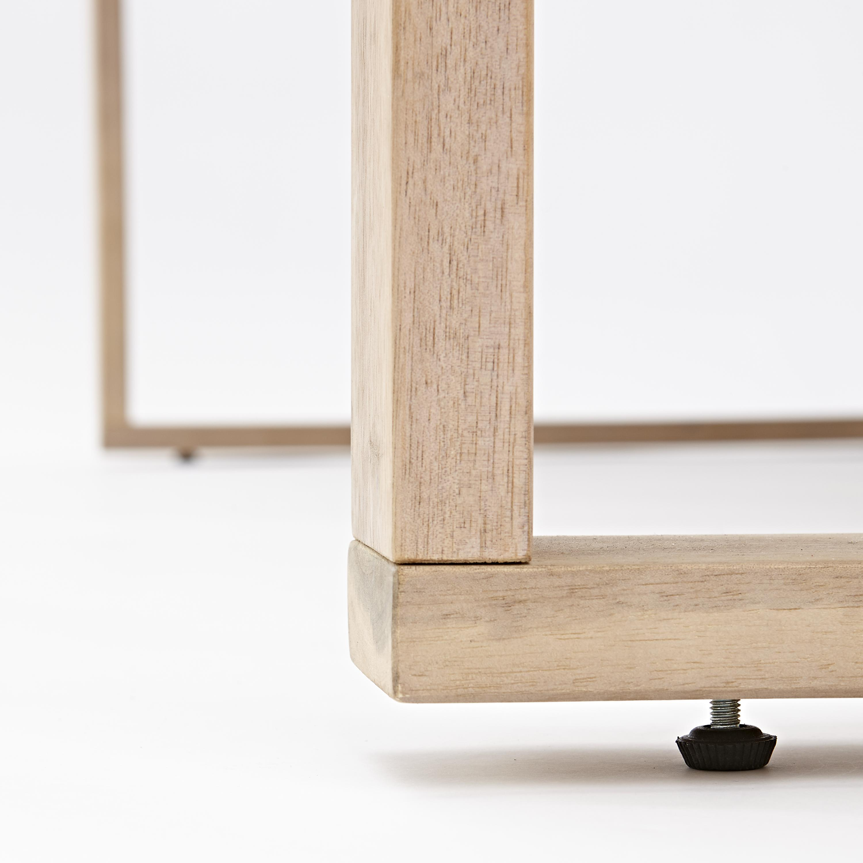 Mesa de madeira NATERIAL SOLARIS BUTTERFLY 180/240X90CM - 51