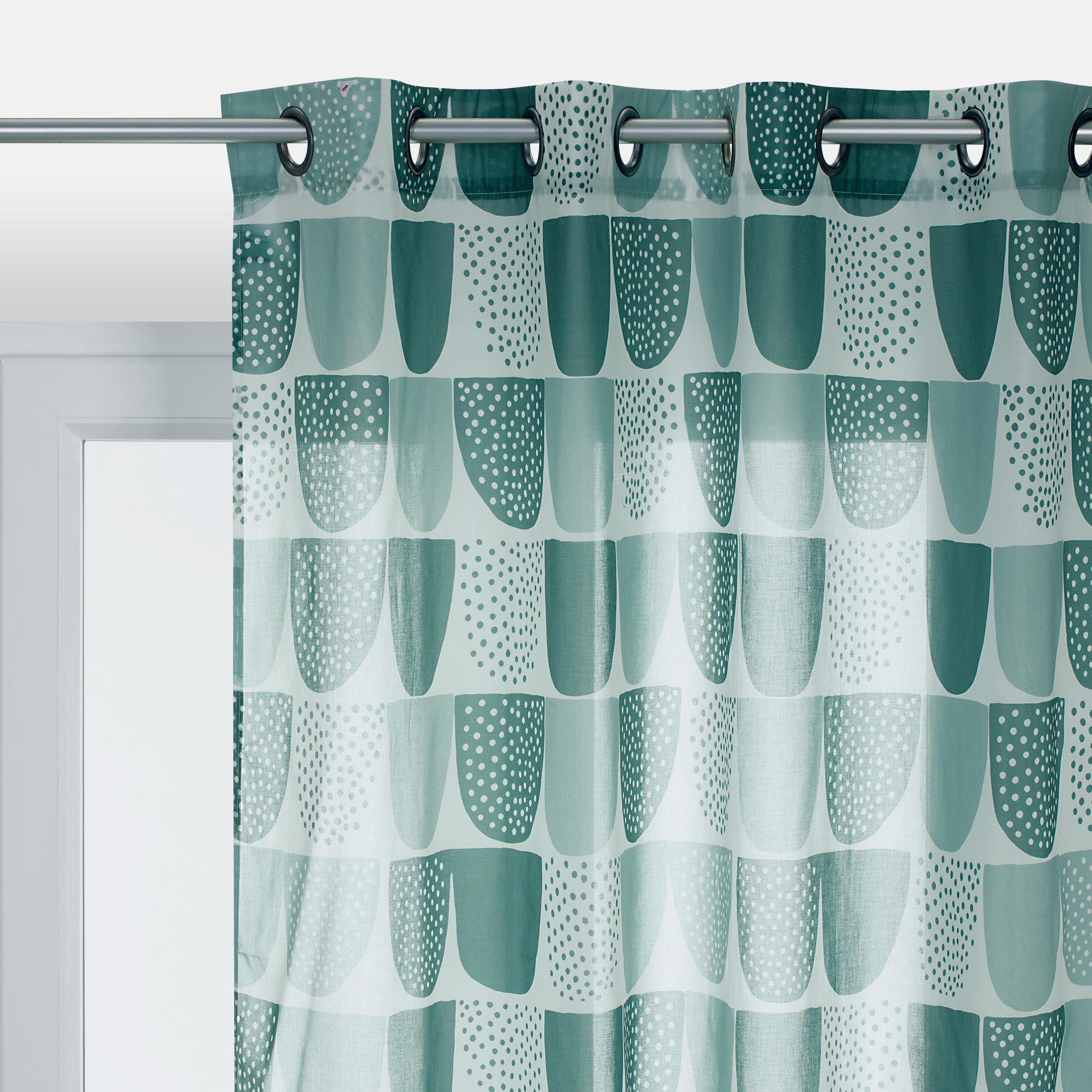 Tenda Colline verde, occhiello 140x290 cm - 4