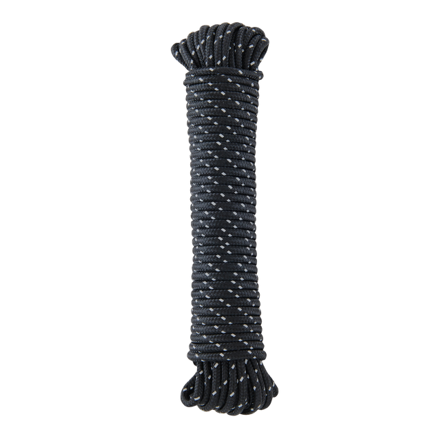 Corda in polipropilene STANDERS L 15 m x Ø 4.8 mm nero carico max 20 Kg