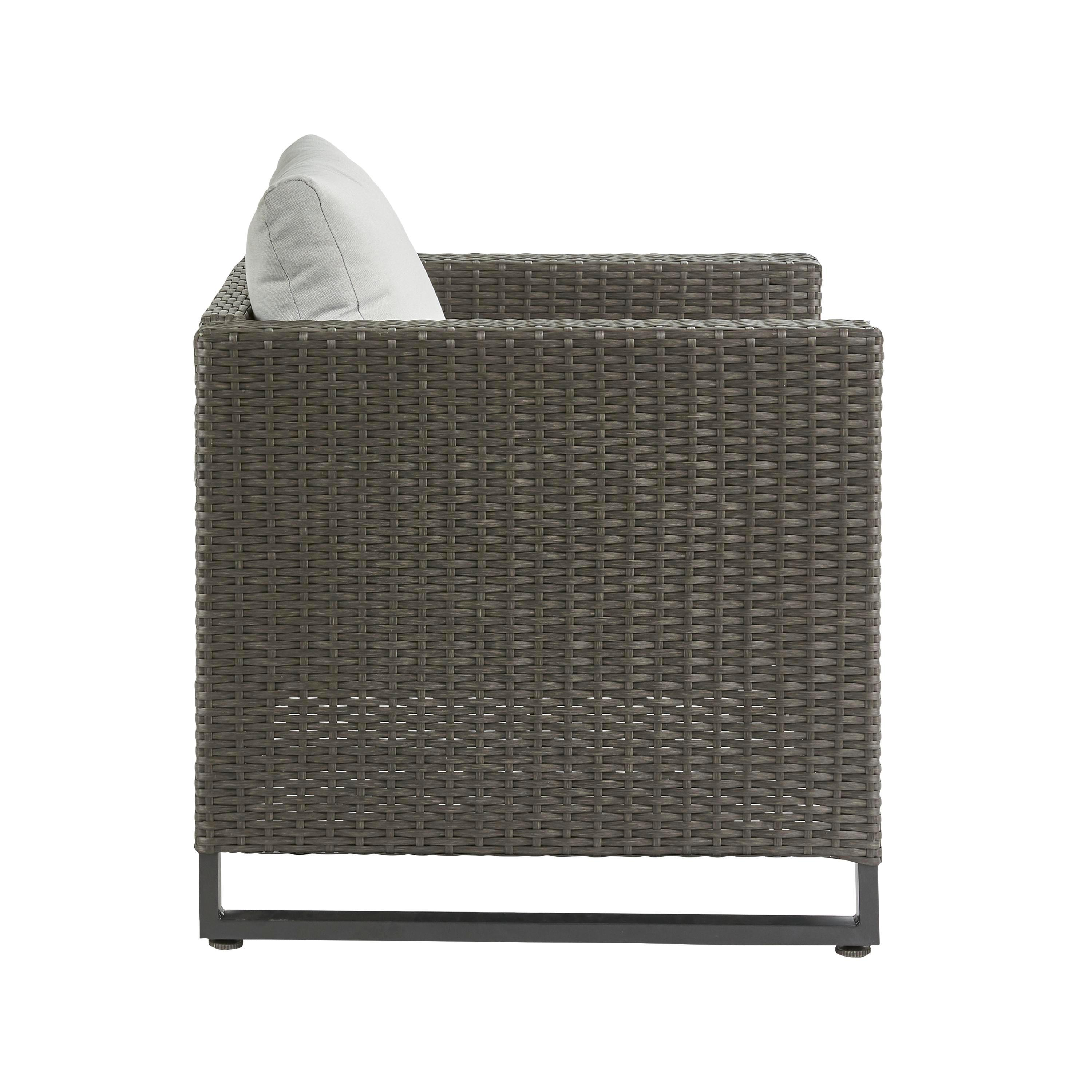 Fauteuil de jardin acier NATERIAL Noa - 4