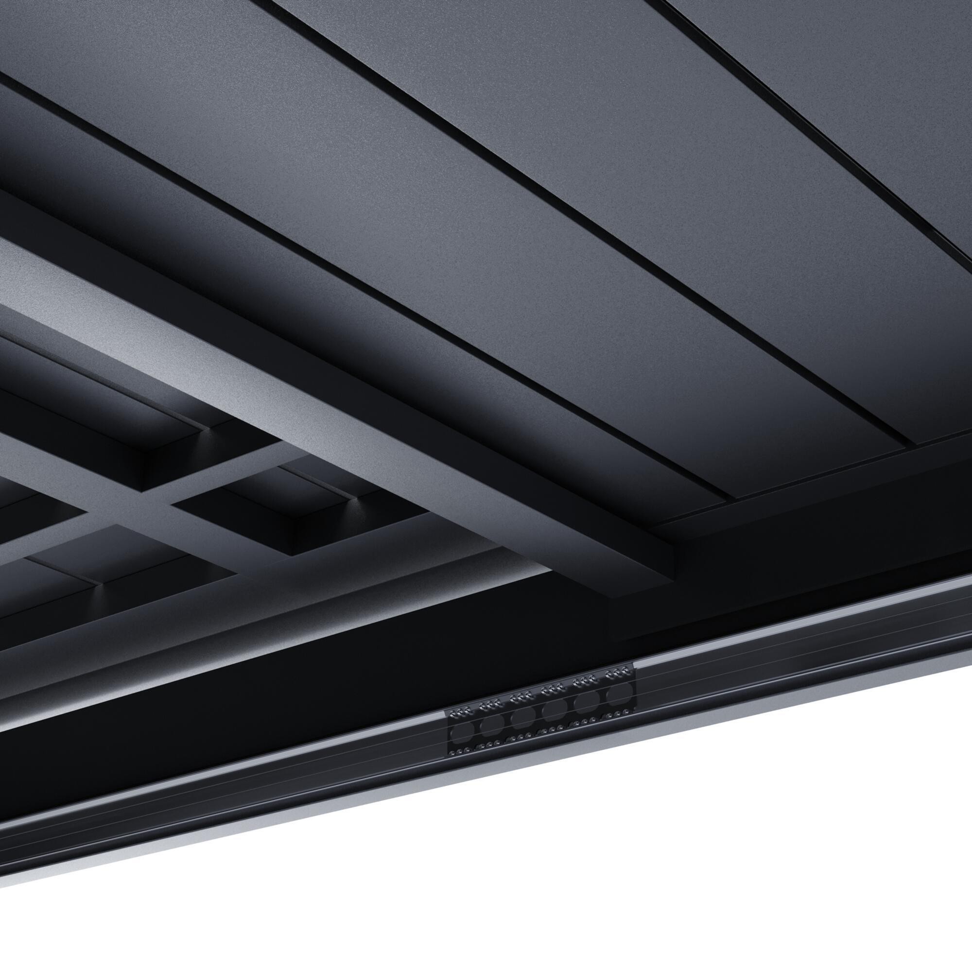 Mesa de alumínio Naterial Odyssea II Easy 180/240x100 cm Antracite - 6