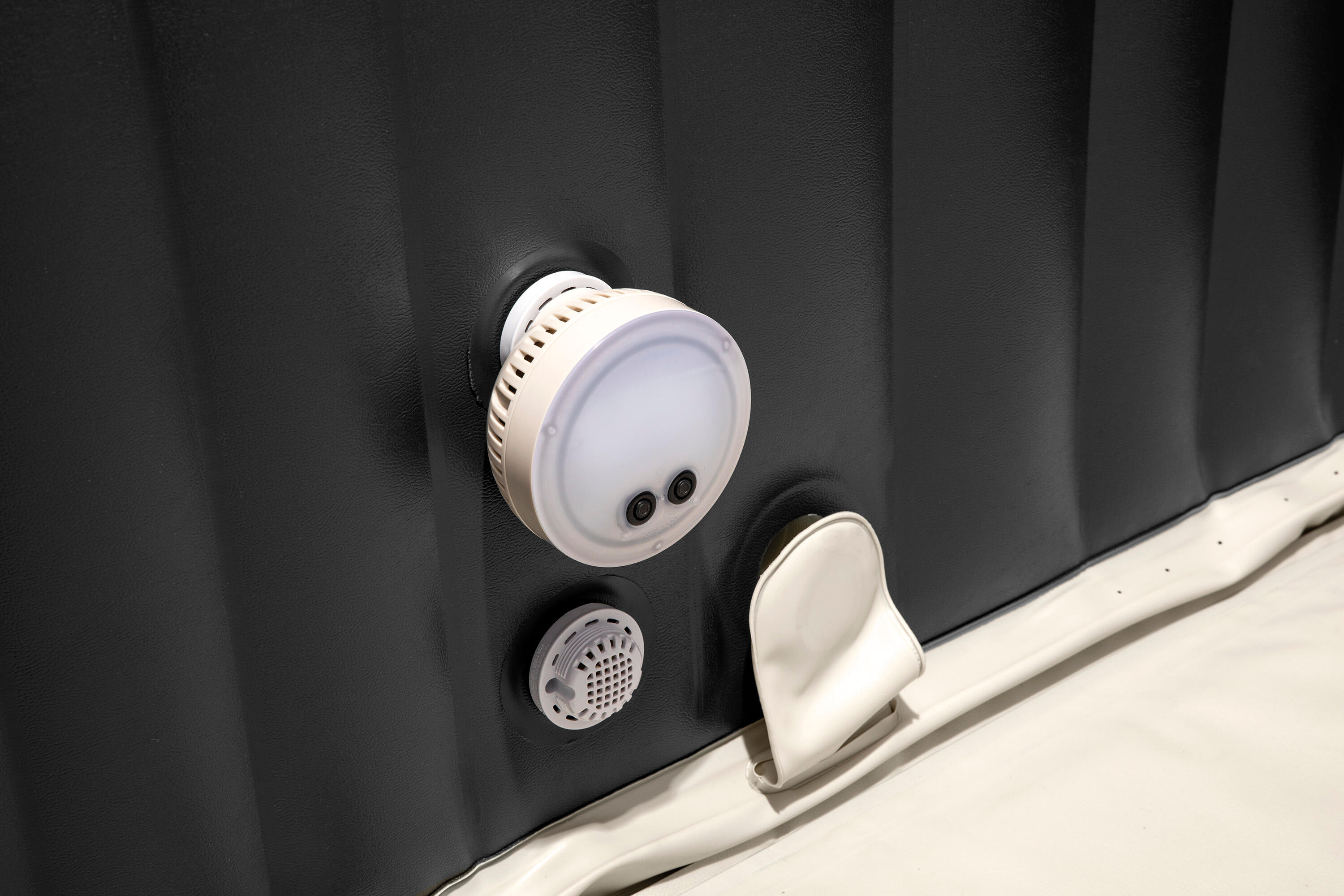 Pure spa gonflable INTEX Ardoise carré 4 places - 4