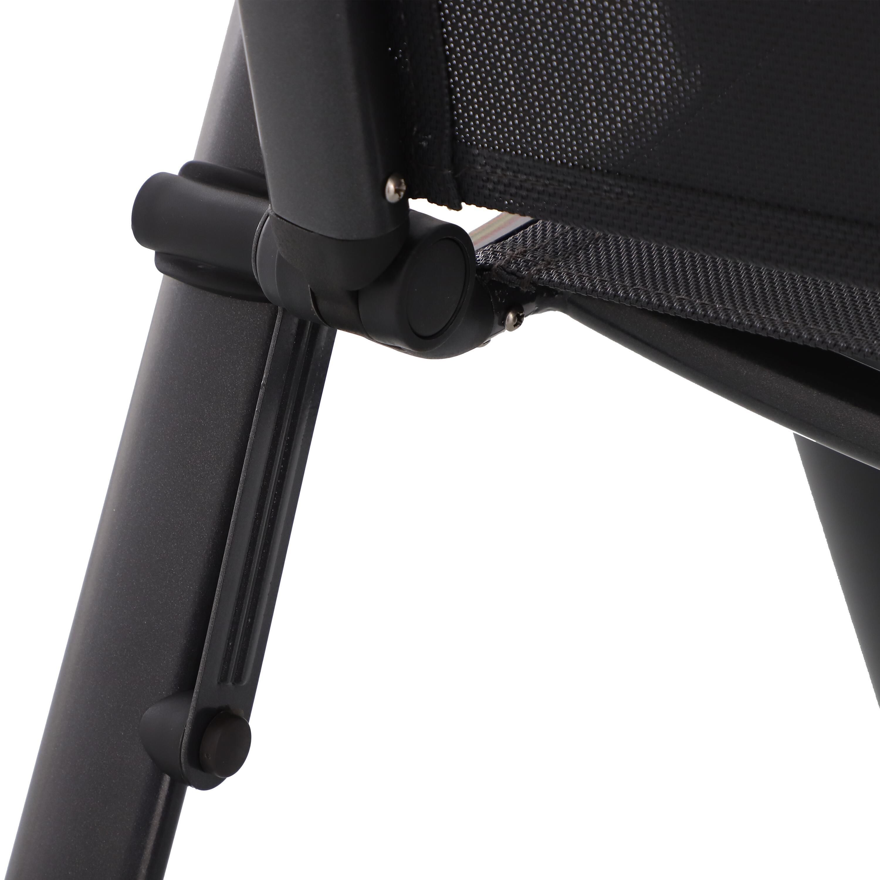 Chaise de jardin NATERIAL Oris en aluminium gris - 10