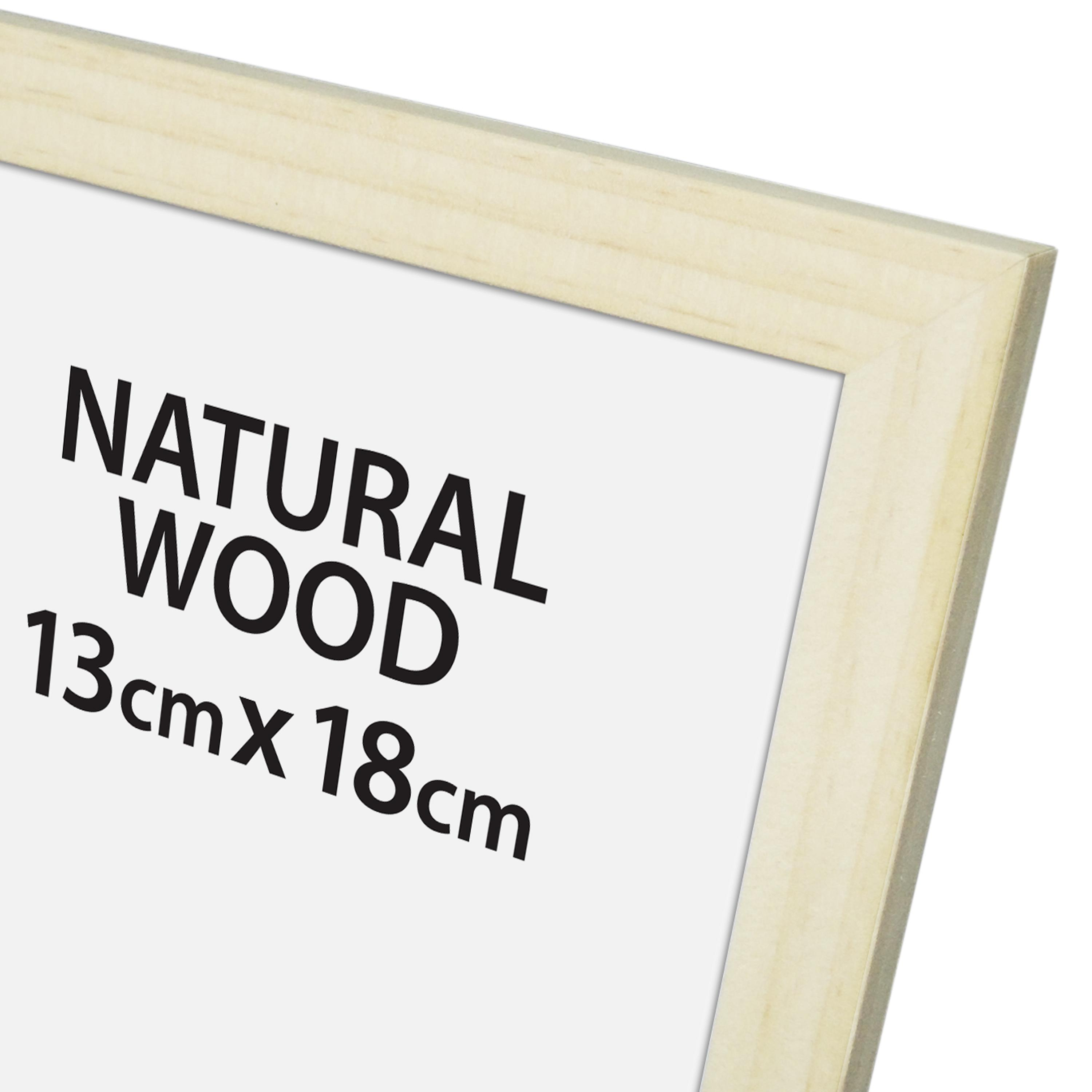 Cadre Brut, H.18 x l.13 cm, bois naturel - 9