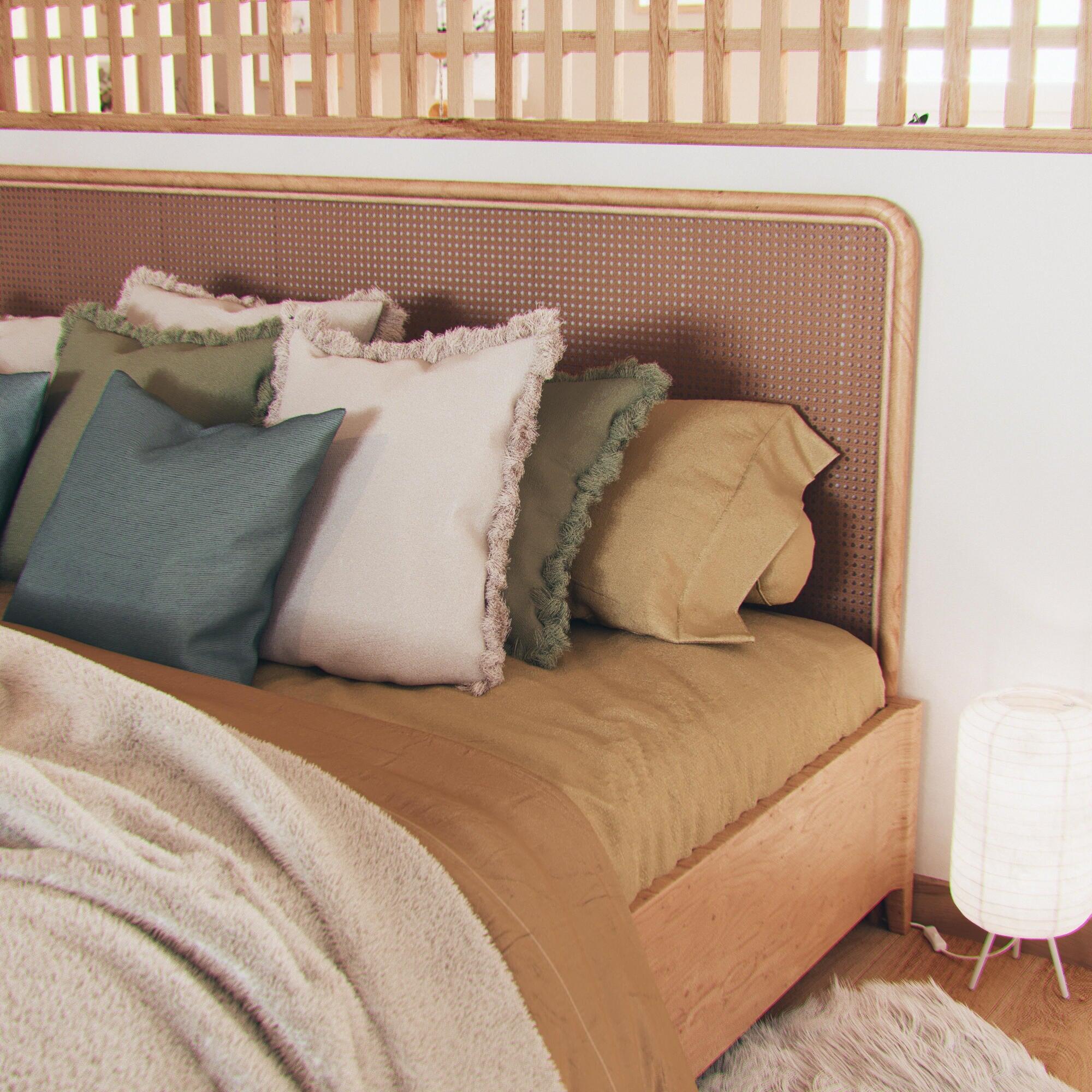 Scendiletto Jade in acrilico, L 90 x L 60 cm, beige - 18