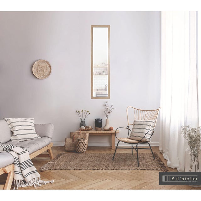 Verriere Atelier Nebraska 1 vitrage givré inclus, H.1.08 x l.0.33m