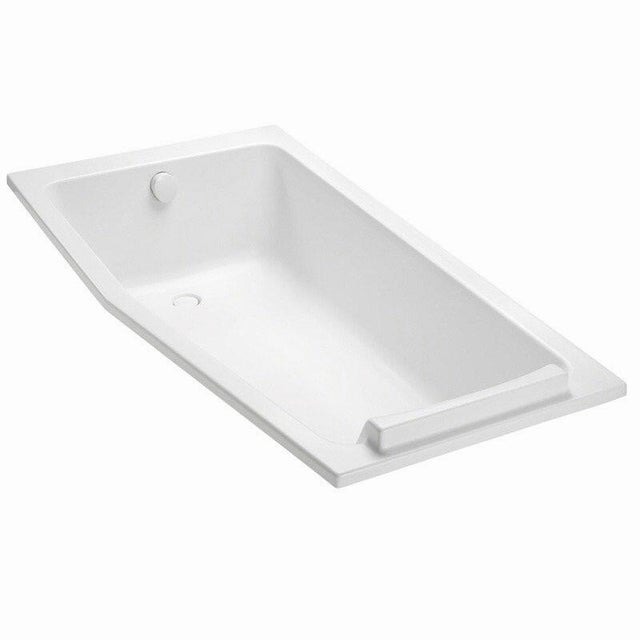 Baignoire 170x85cm blanc mat, vidage à gauche, JACOB DELAFON Sofa bain-douche