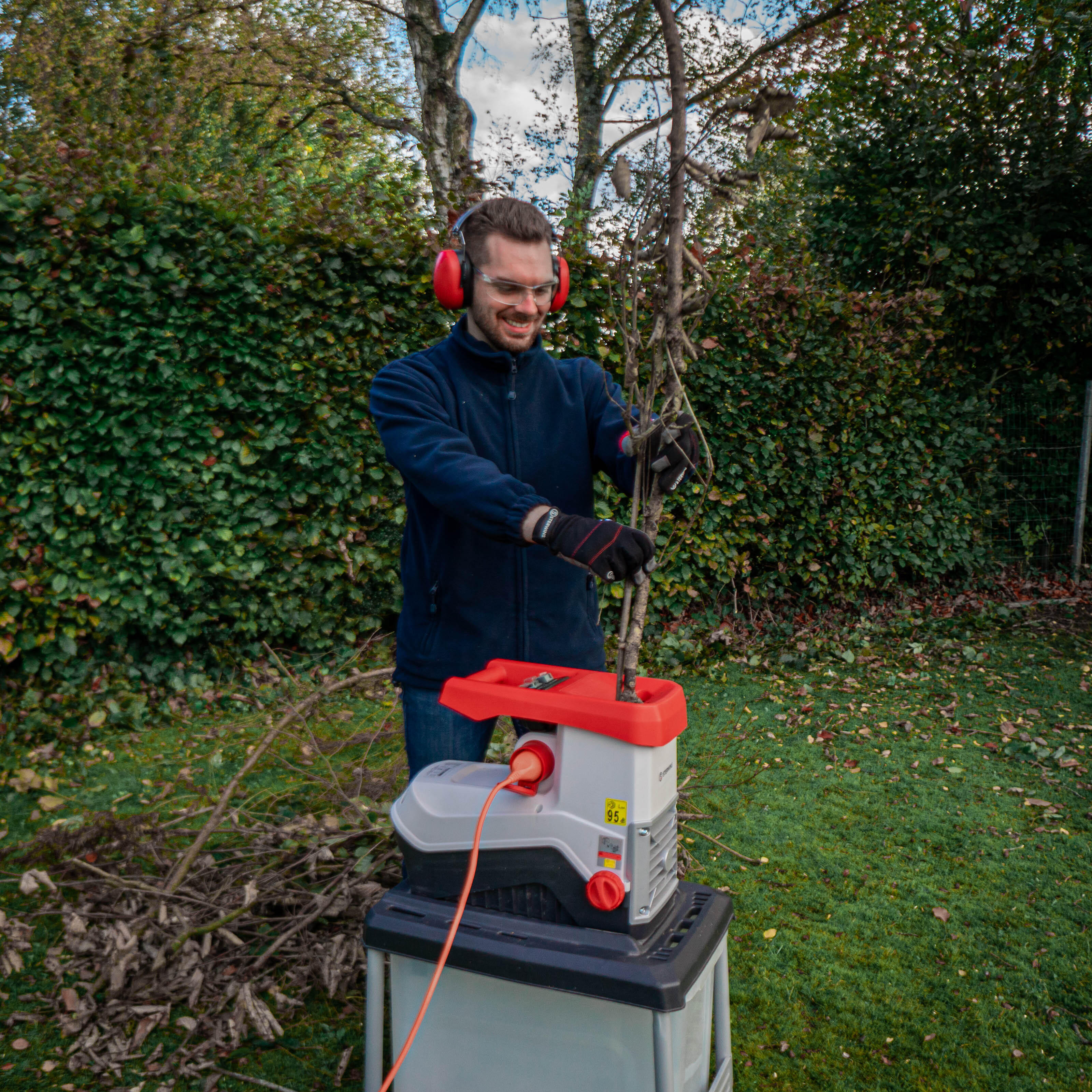 Biotrituratore elettrico STERWINS ESH2-45 50 l 2800 W - 10