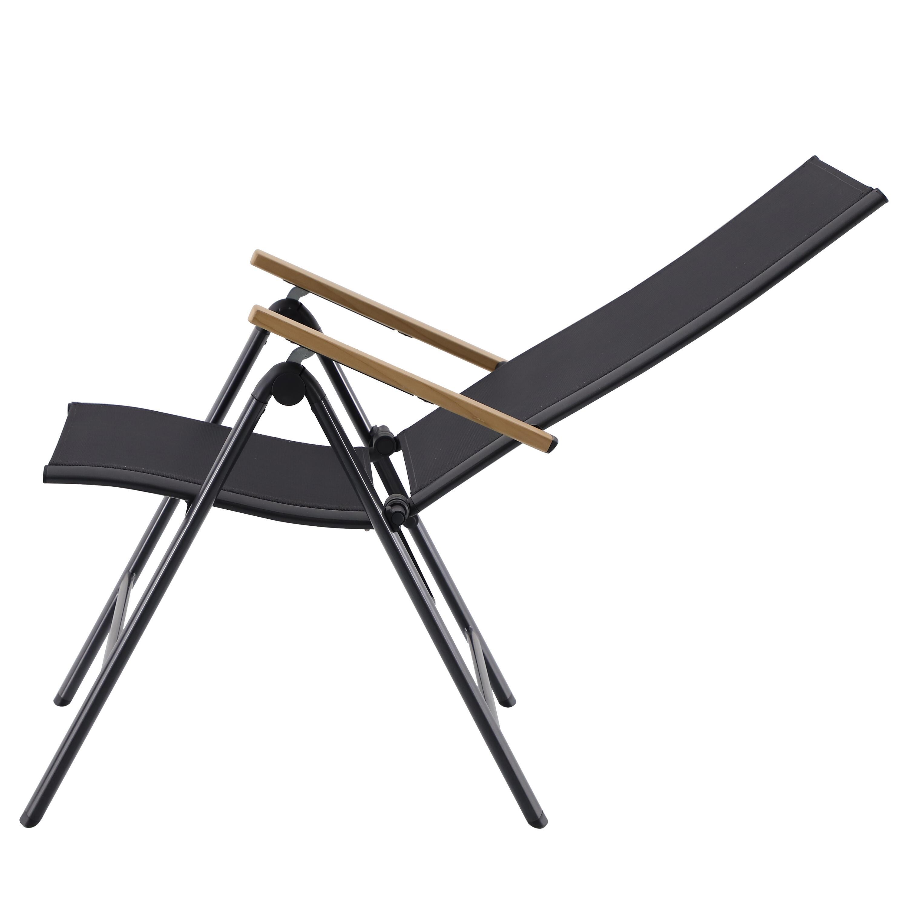 Cadeira de alumínio NATERIAL ORIS ANTRACITE MULTI - 18