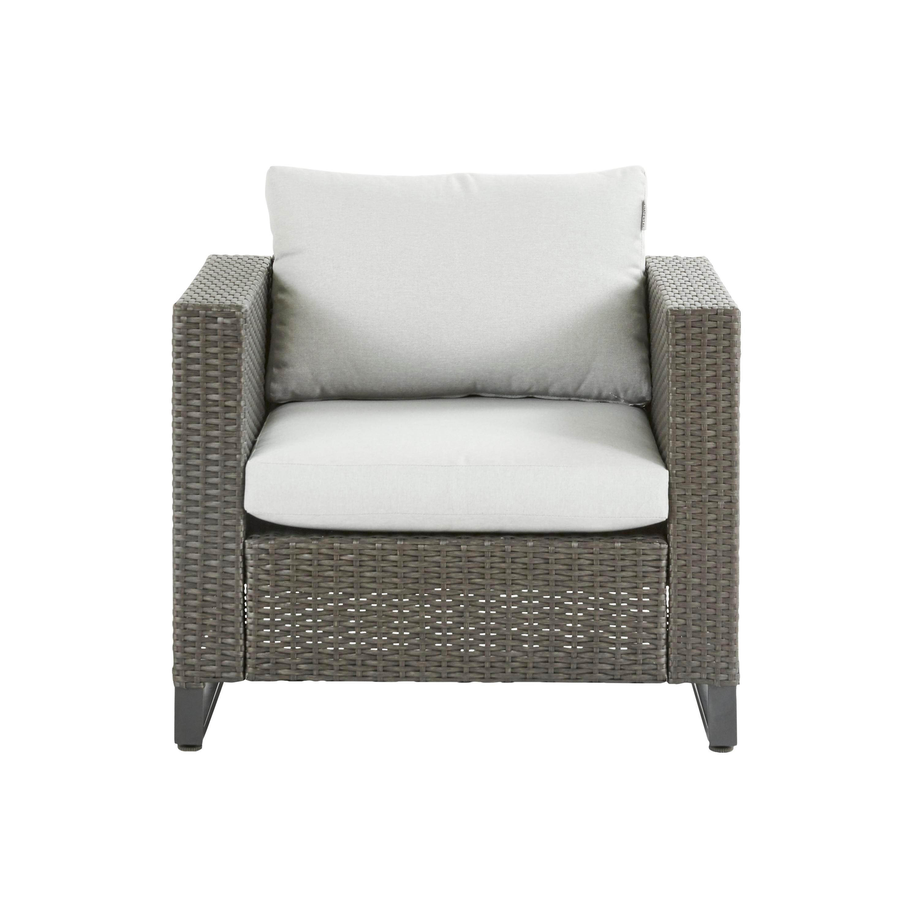 Fauteuil de jardin acier NATERIAL Noa - 3