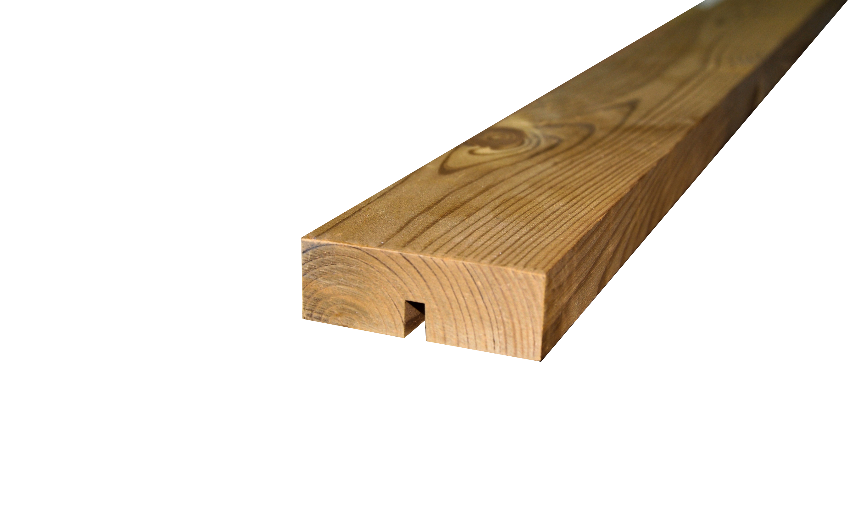 Profil de finition bois onek marron, H.7x l.178 cm x Ep. 25 mm - 3