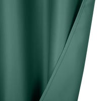 Linea Oro Tenda A Pannello Singolo Semitrasparente – Verde, Cm 140x280, Tessuto Di Alta Qualità, Per Soggiorno O Camera