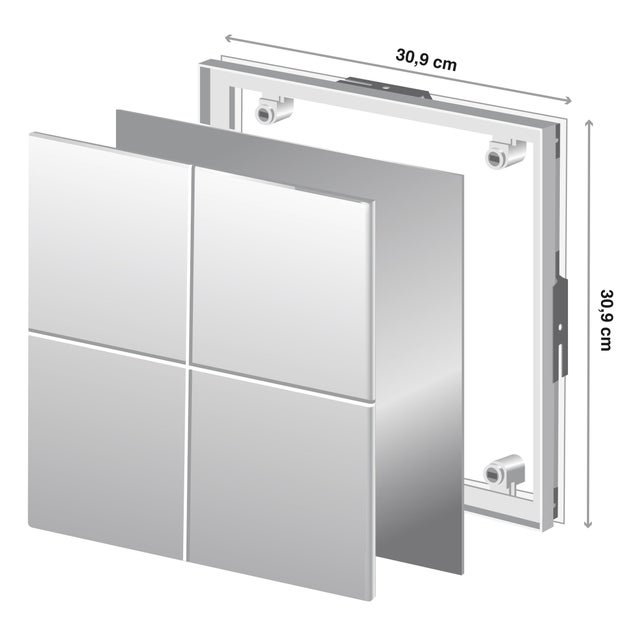 Trappe de visite sol exterieur au meilleur prix | Leroy Merlin