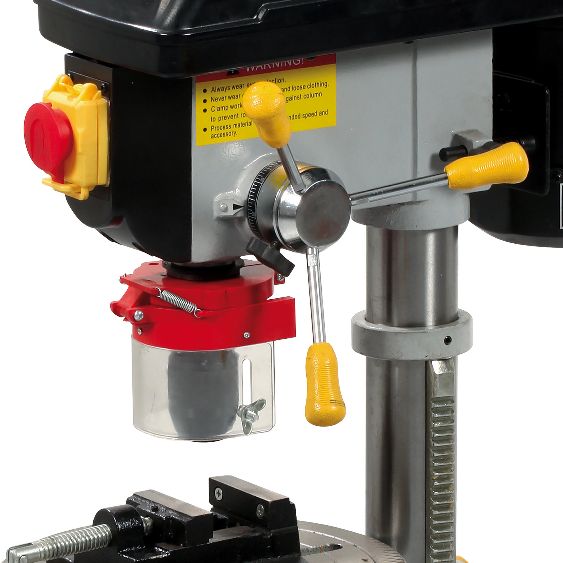 Perceuse à colonne D. mandrin 16mm PEUGEOT 550W, Energydrill 16lbe avec étau - 3
