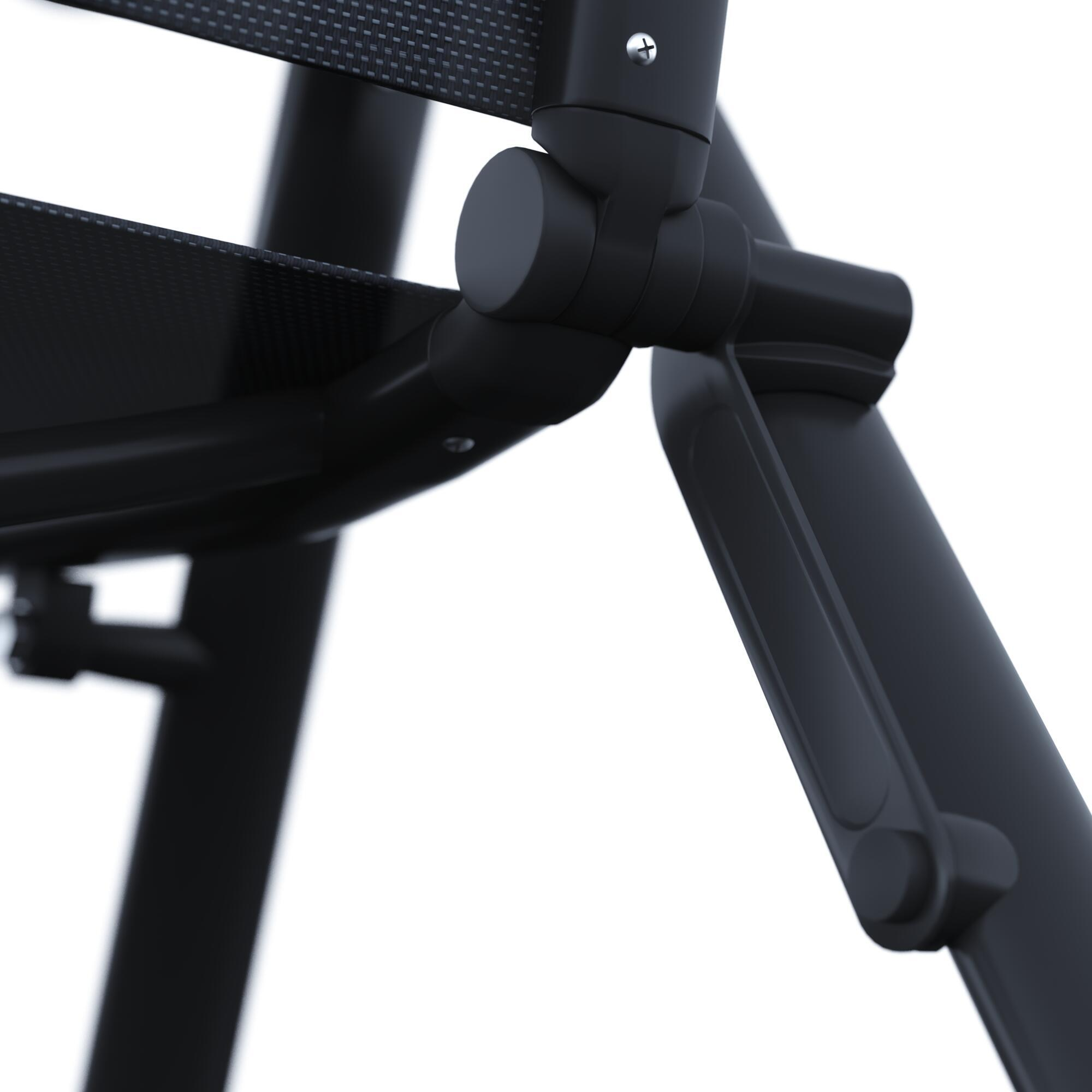 Chaise de jardin NATERIAL Oris en aluminium gris - 8