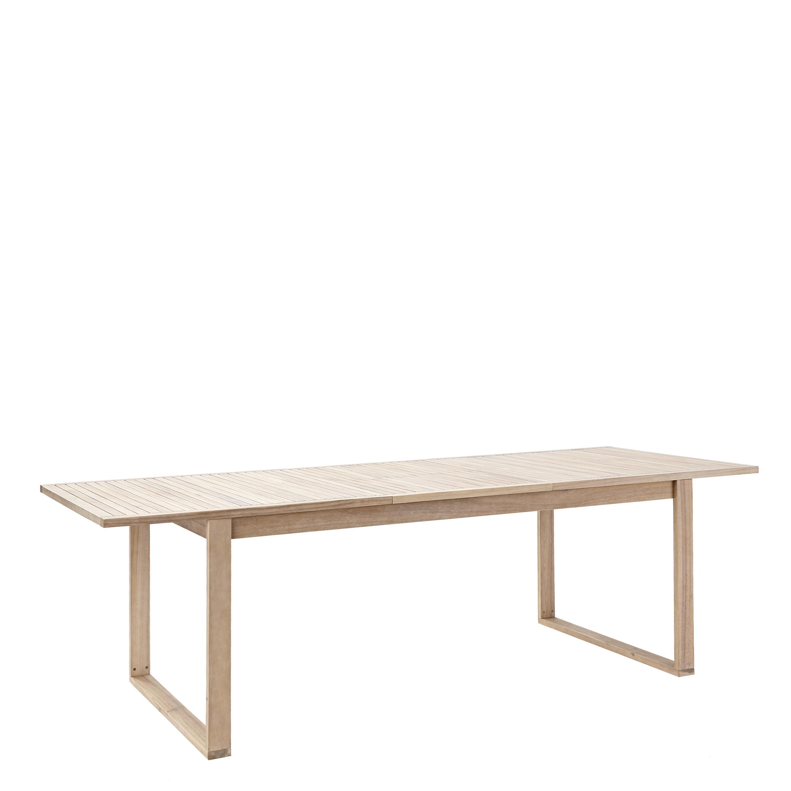 Mesa de madeira NATERIAL SOLARIS BUTTERFLY 180/240X90CM - 36