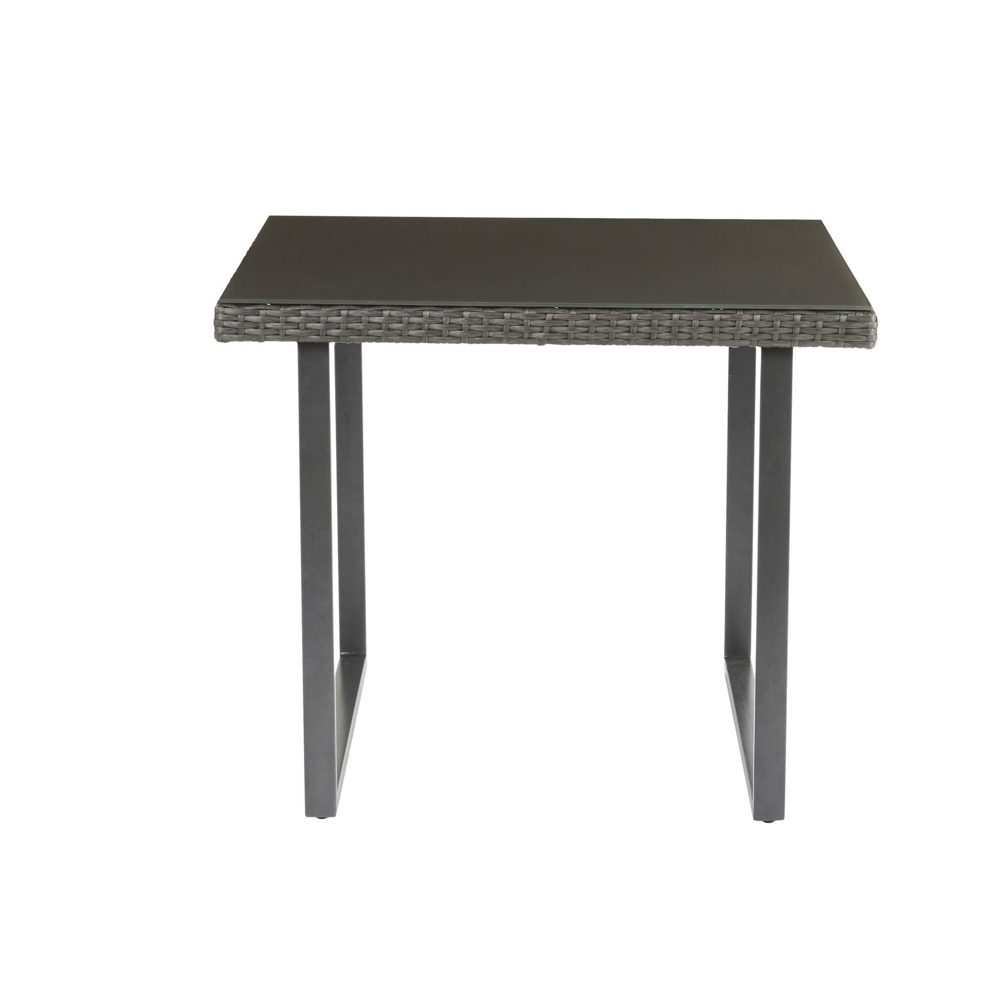 Table de jardin NATERIAL Noa carré anthracite - 3