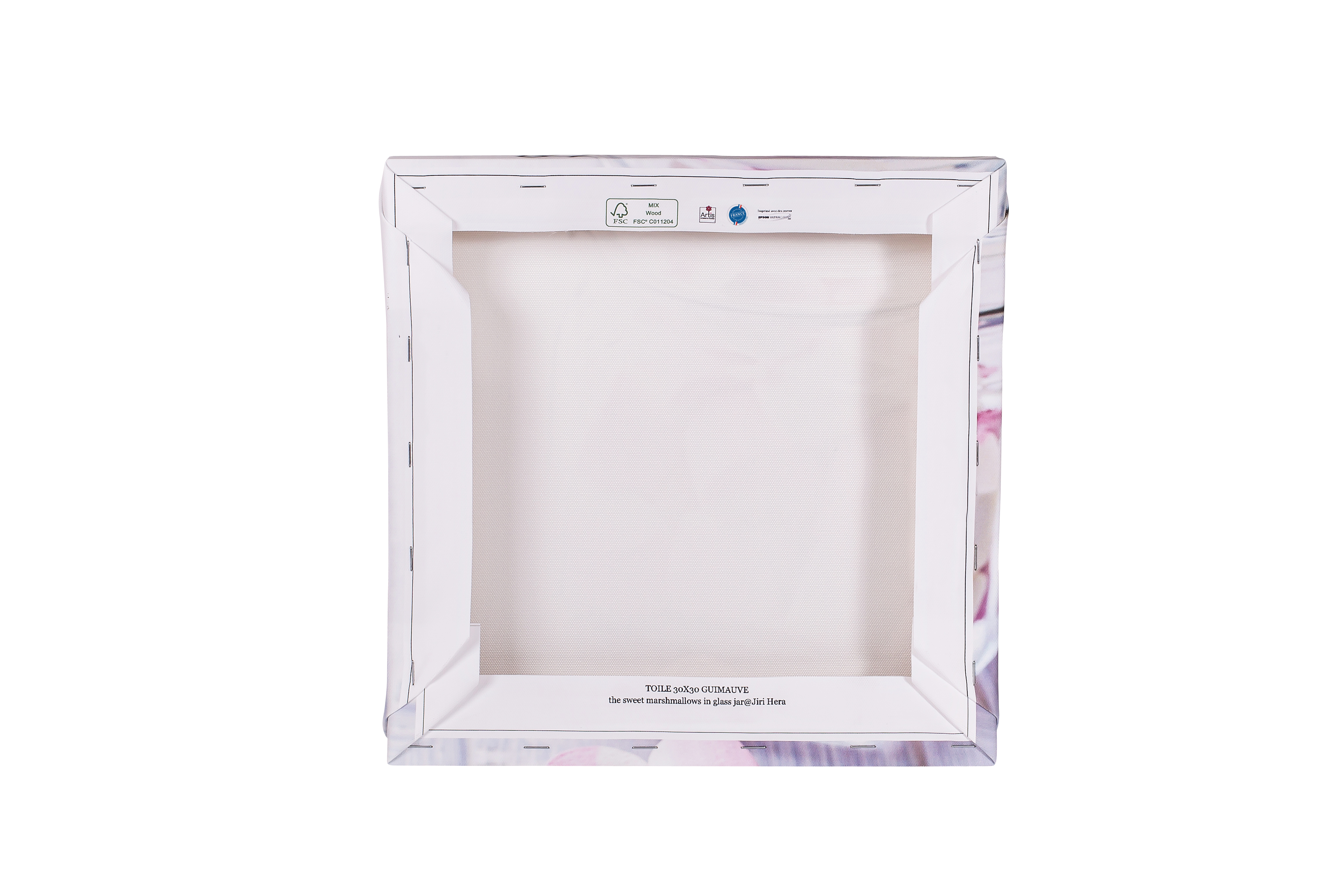 Quadro su tela Cloud swing, multicolore 30 x 30 cm - 3