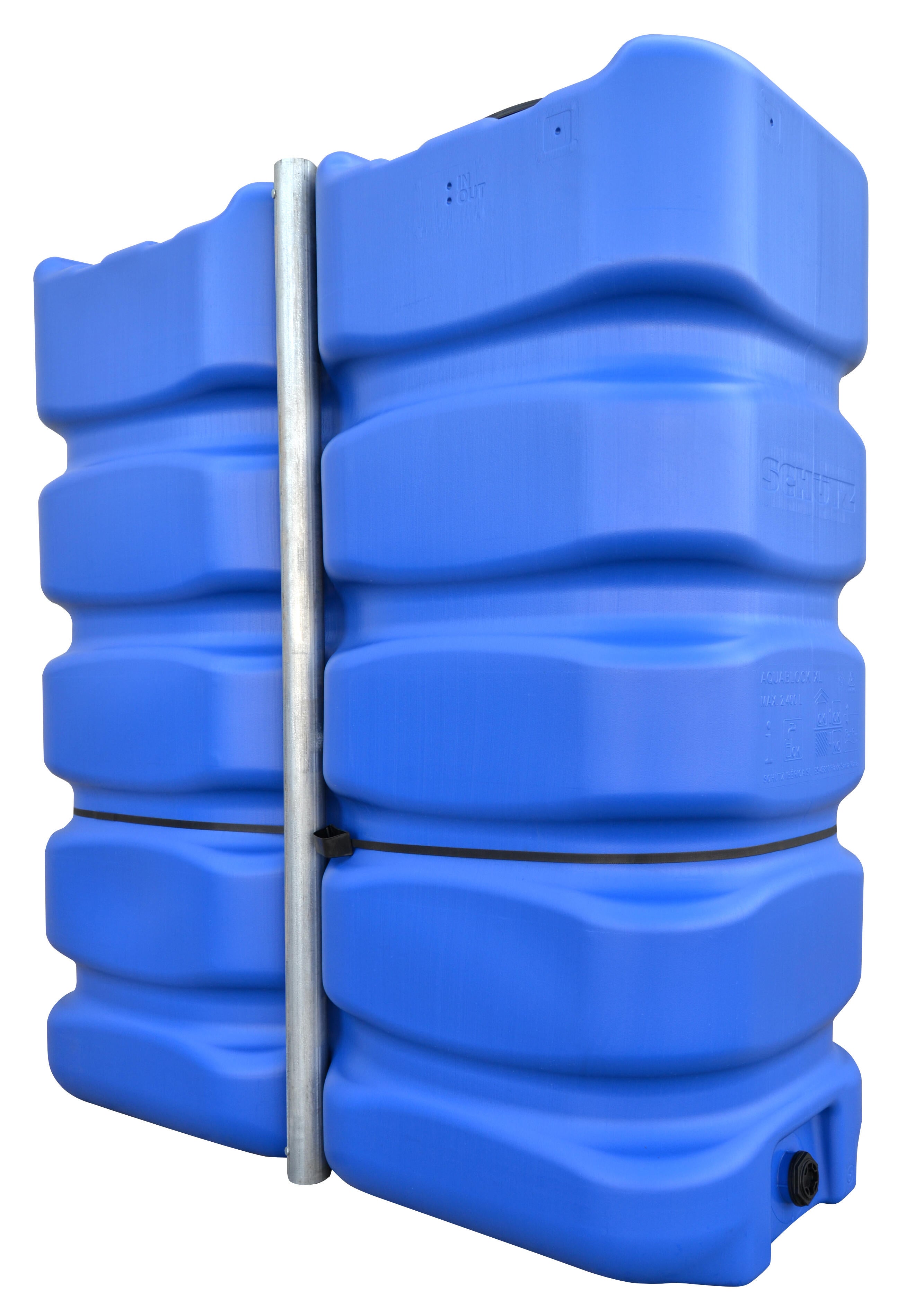 Récupérateur d'eau Aquablock SCHUTZ XL rectangulaire bleu , 2400 l - 6