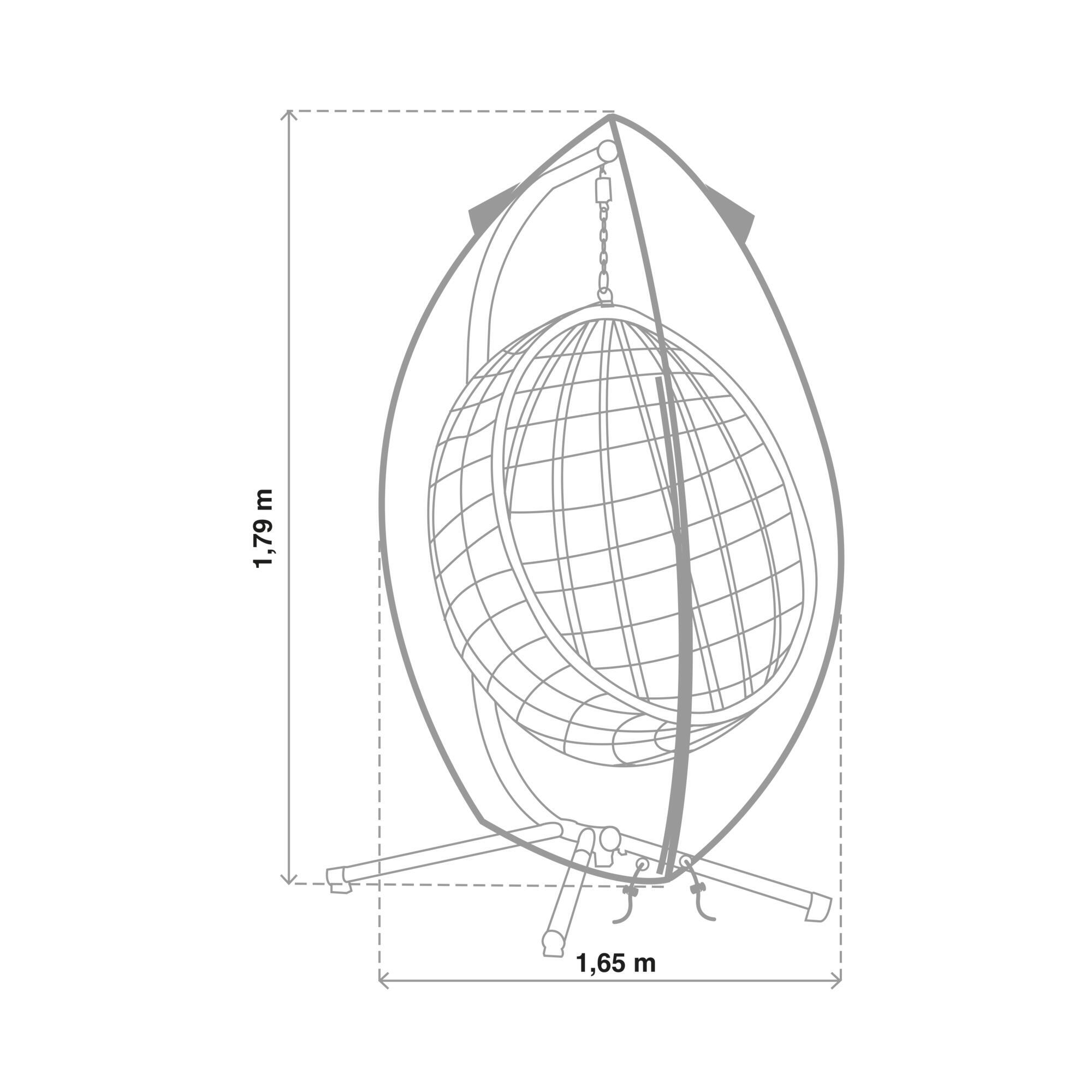 Housse de protection pour fauteuil egg NATERIAL L.175 x l.220 x H.175 - 4