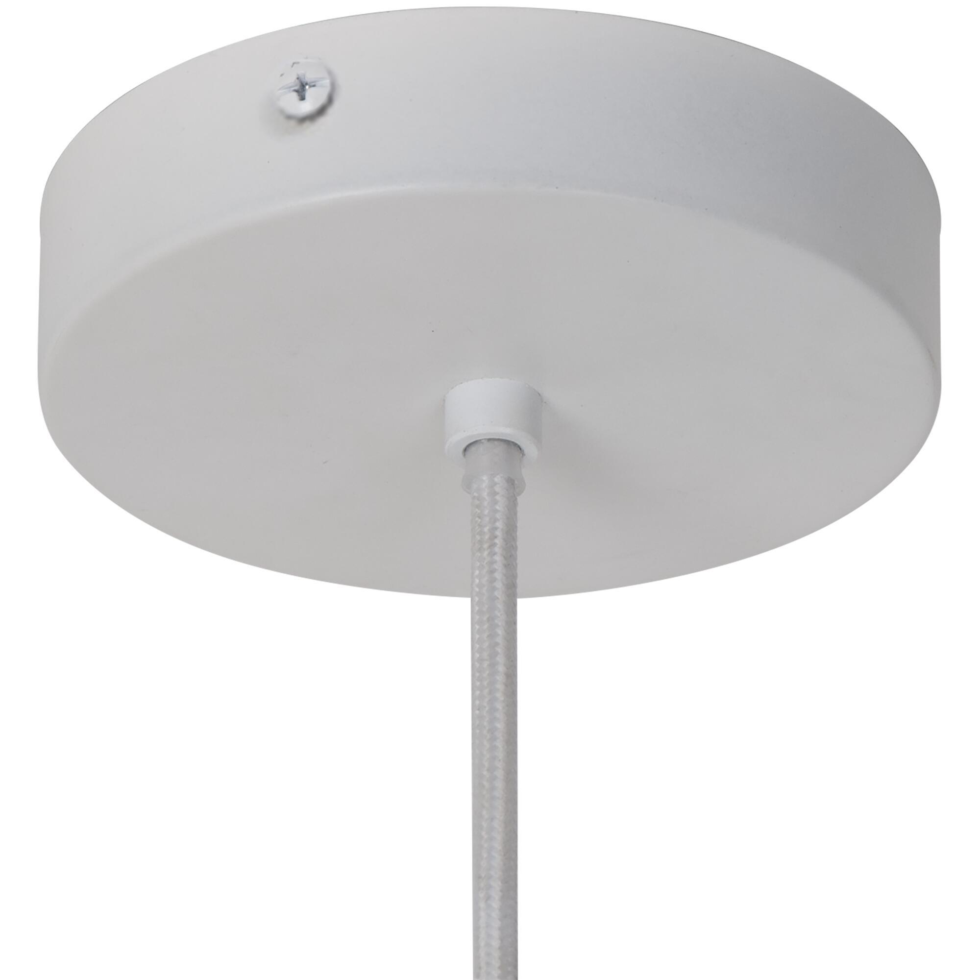 Suspension Kanel acier, blanc, Diam.45 cm INSPIRE, E27 - 8