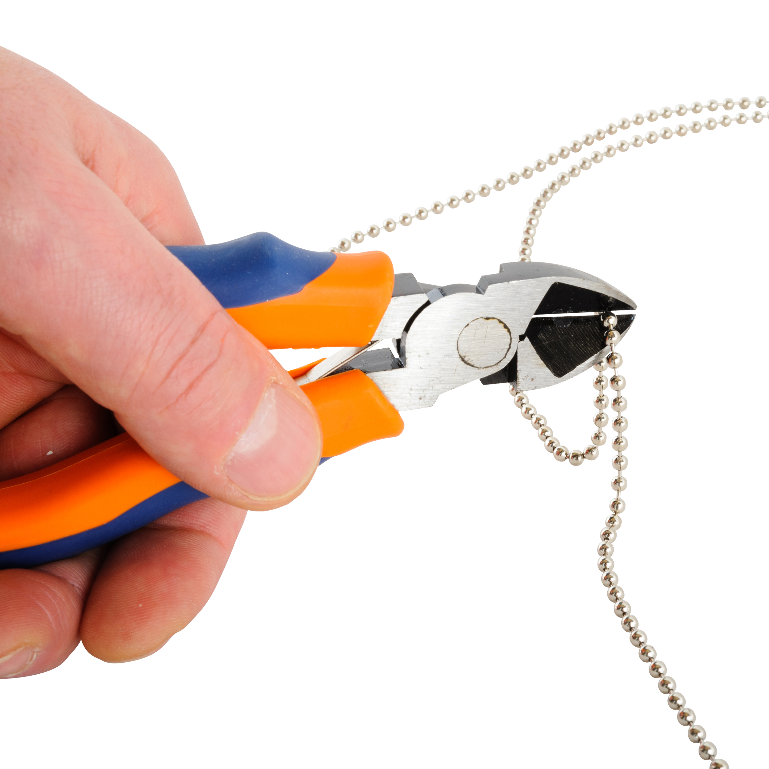 Łańcuszek kulkowy 3.2 mm x 0.6 m 2 kg niklowany - 3
