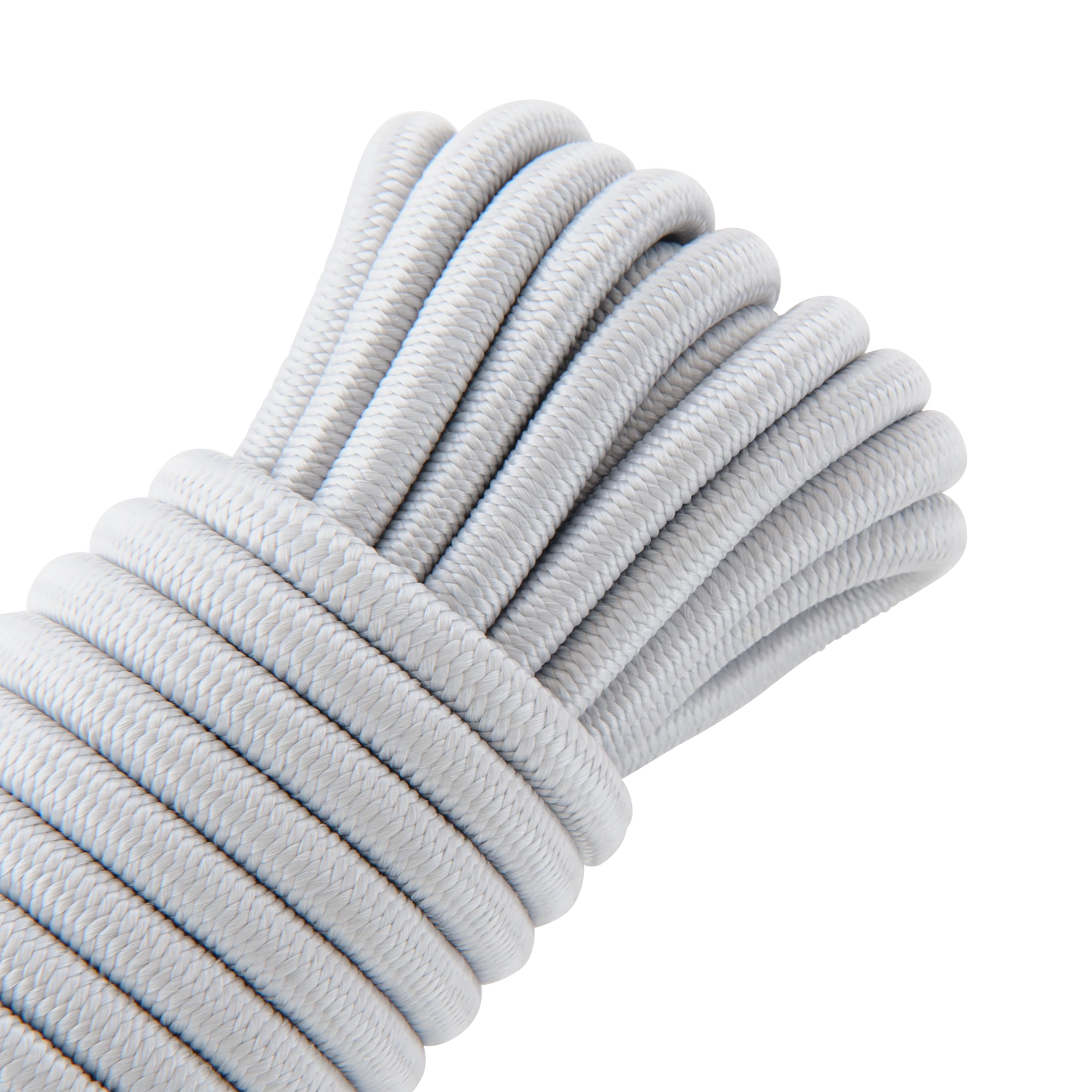 Cabo elástico 8mm 10m cinza - 5