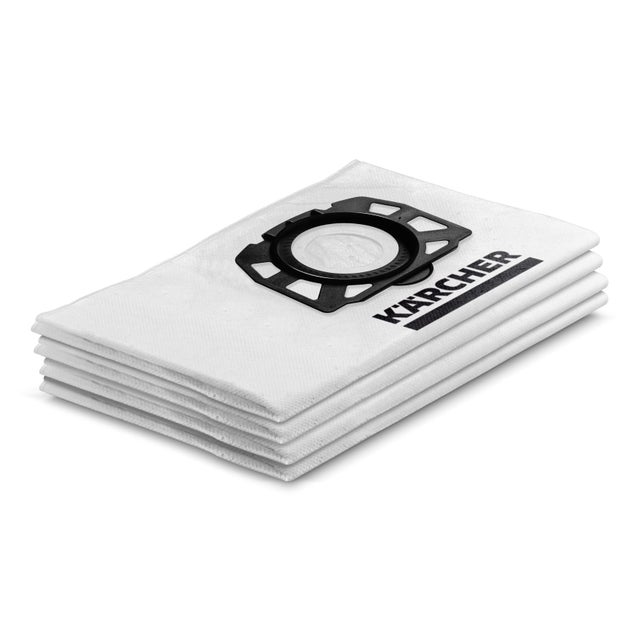 Lot de 4 sachets filtre triple épaisseur KARCHER pour aspirateurs WD2 WD3 / SE4