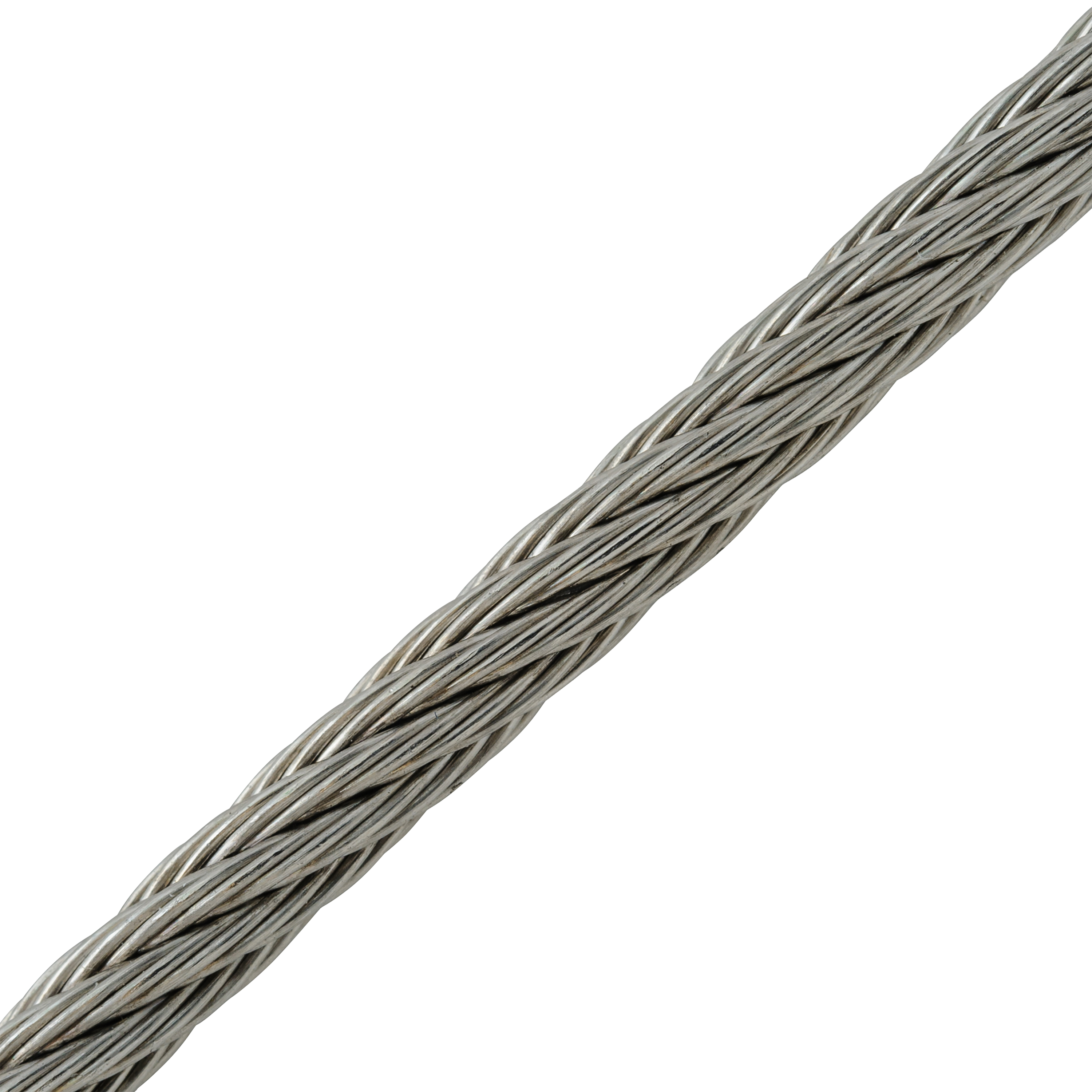 Câble nu acier inoxydable STANDERS, Diam.4 mm x L.5 m - 4