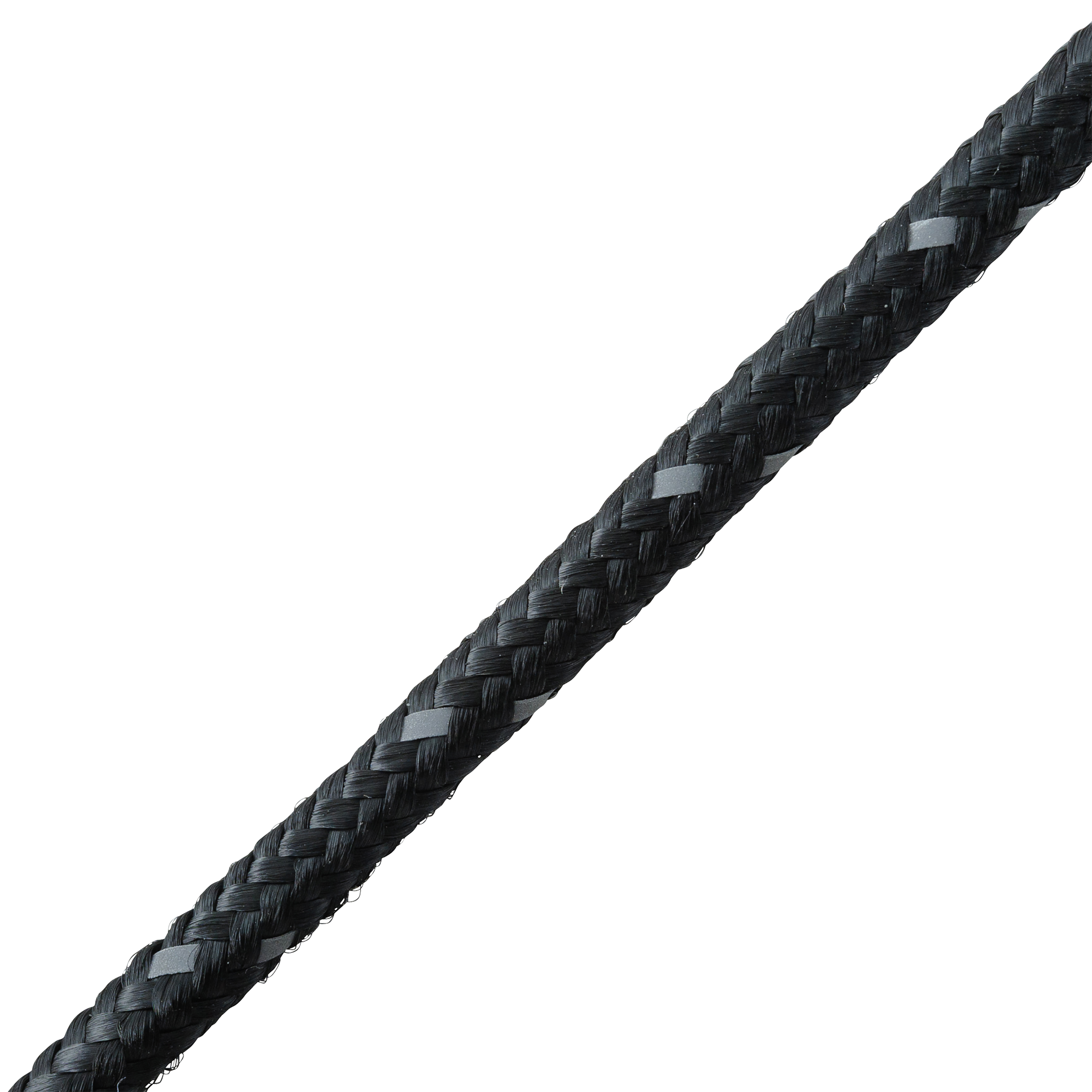 Lina PP odblaskowa 20 kg 4.8 mm x 15 m pleciona czarna - 2