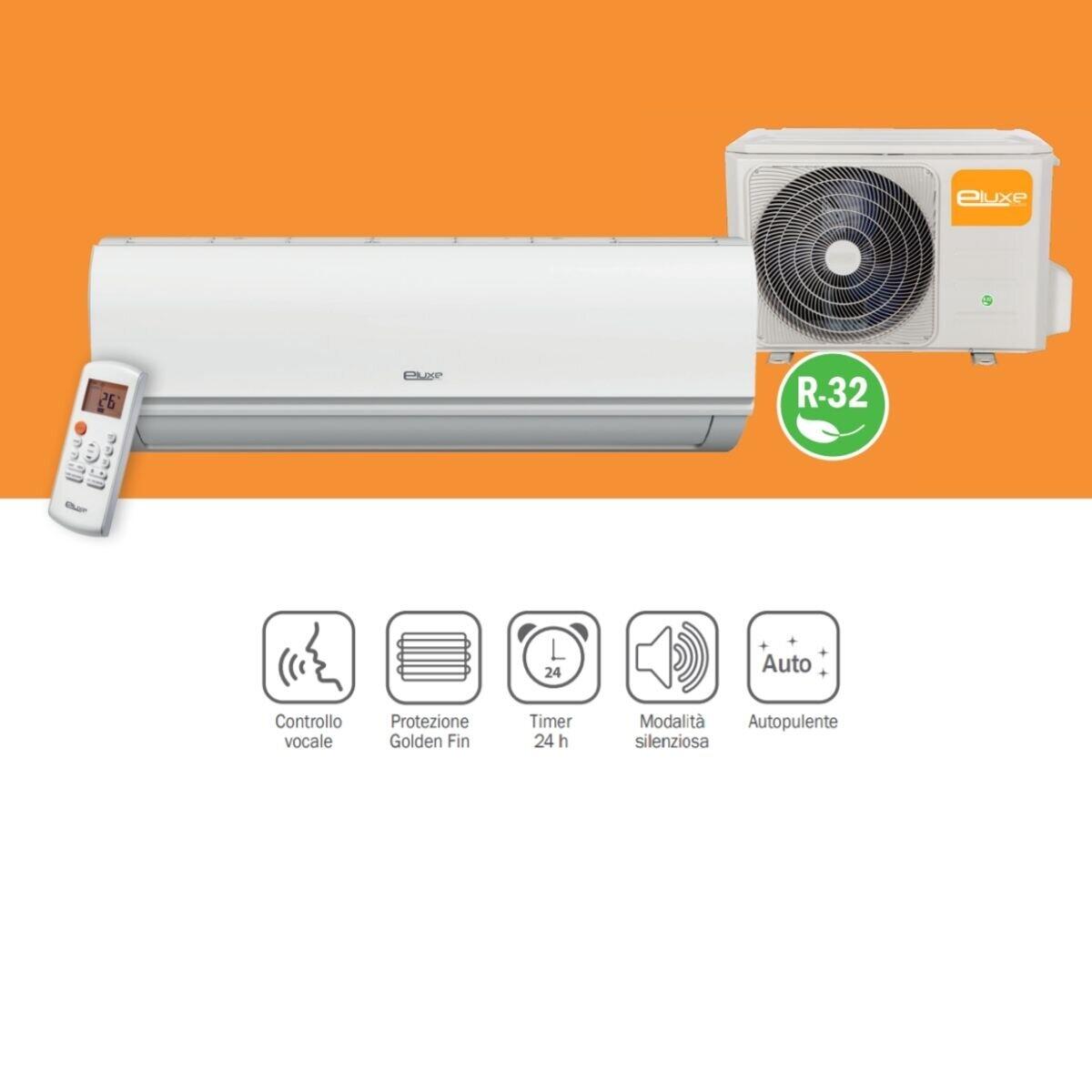 Condizionatore monosplit ELUXE 12000 BTU inverter A++/A+ serie ELS035AMBR32 - 11